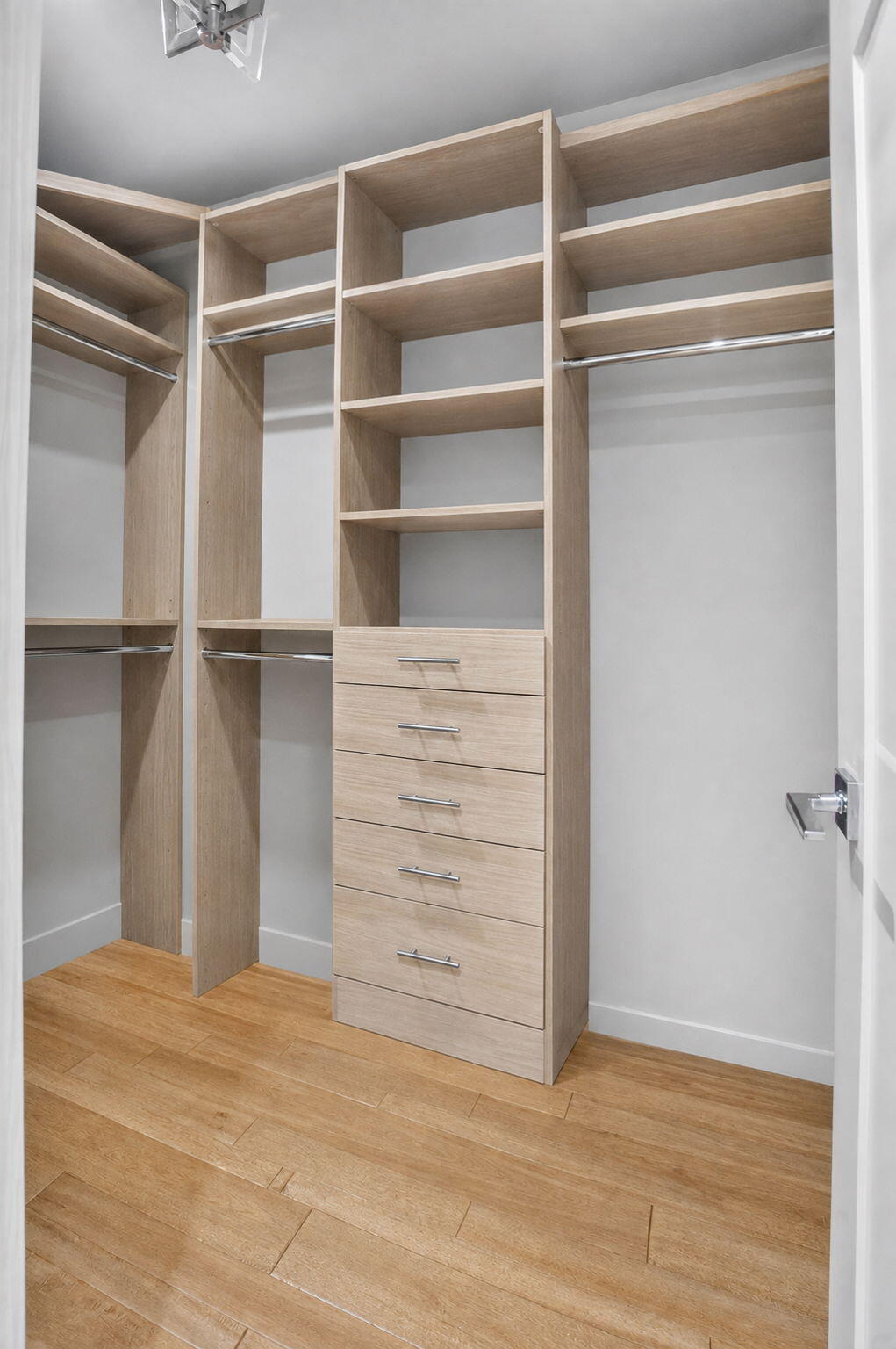 1 OF 2 WALK IN CLOSETS