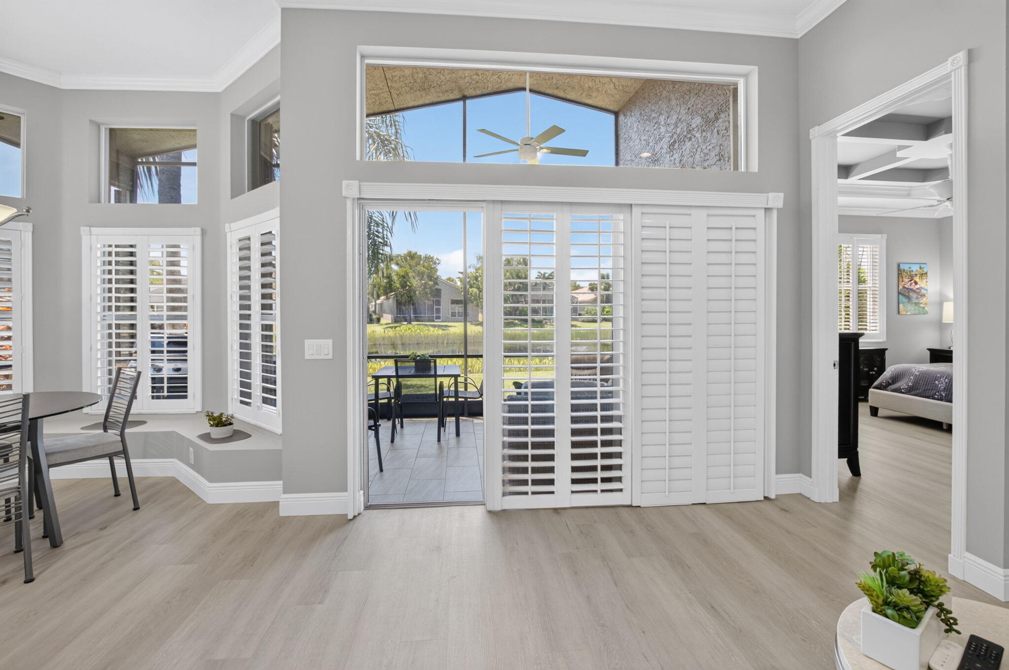 FAMILY ROOM-SLIDERS TO LANAI