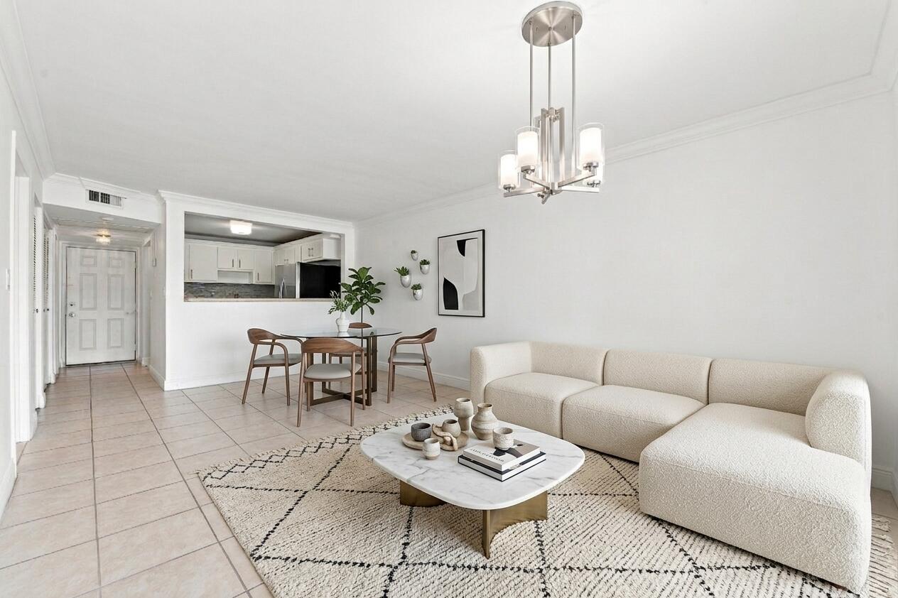 Living room Disclaimer- Virtually Staged