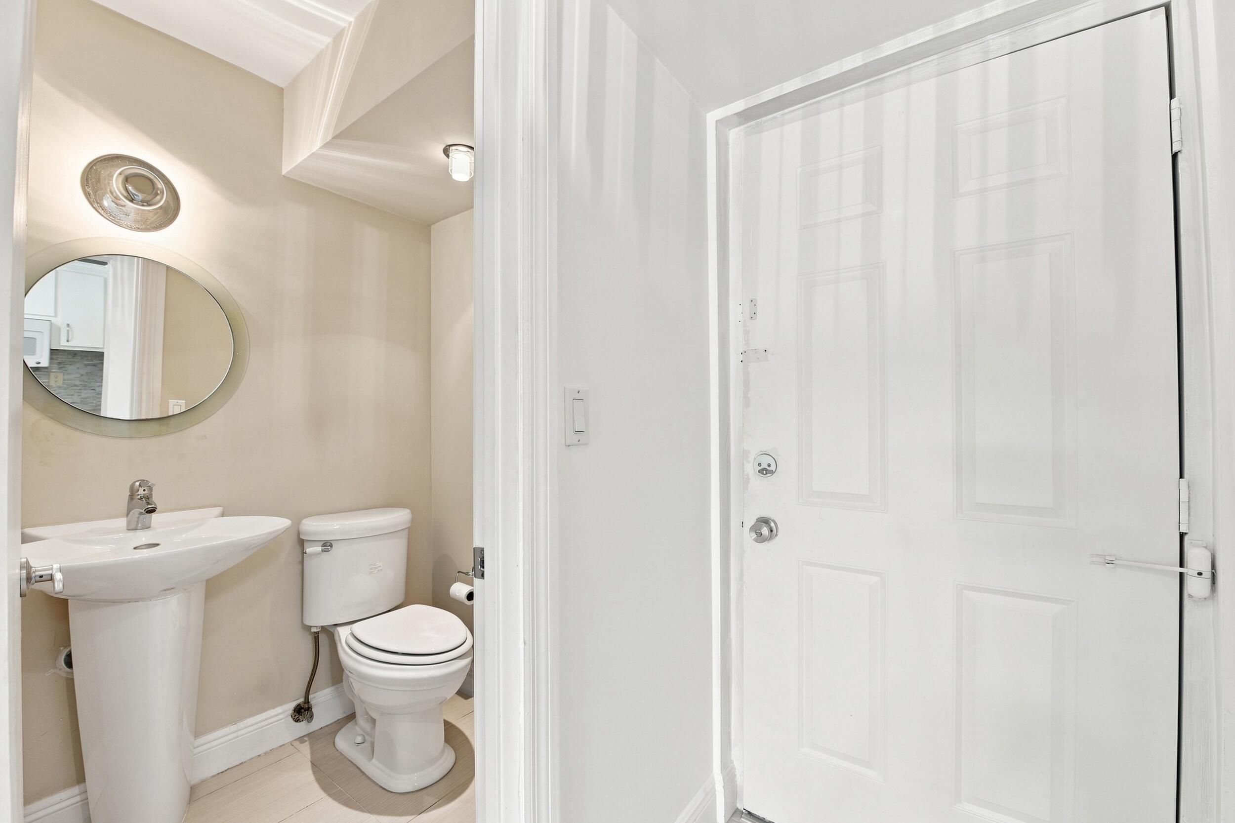 1.5 Bathroom_ across from Kitchen and next to entrance door