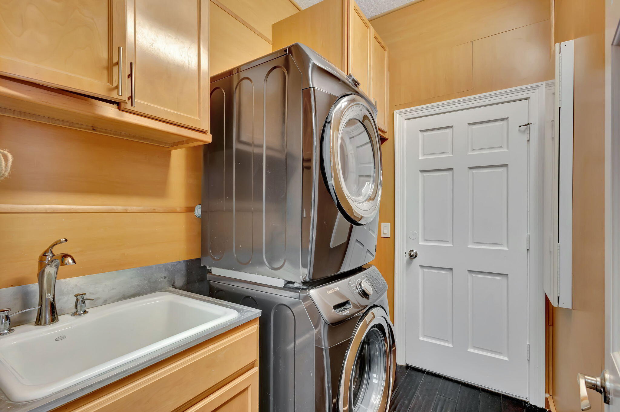 indoor laundry