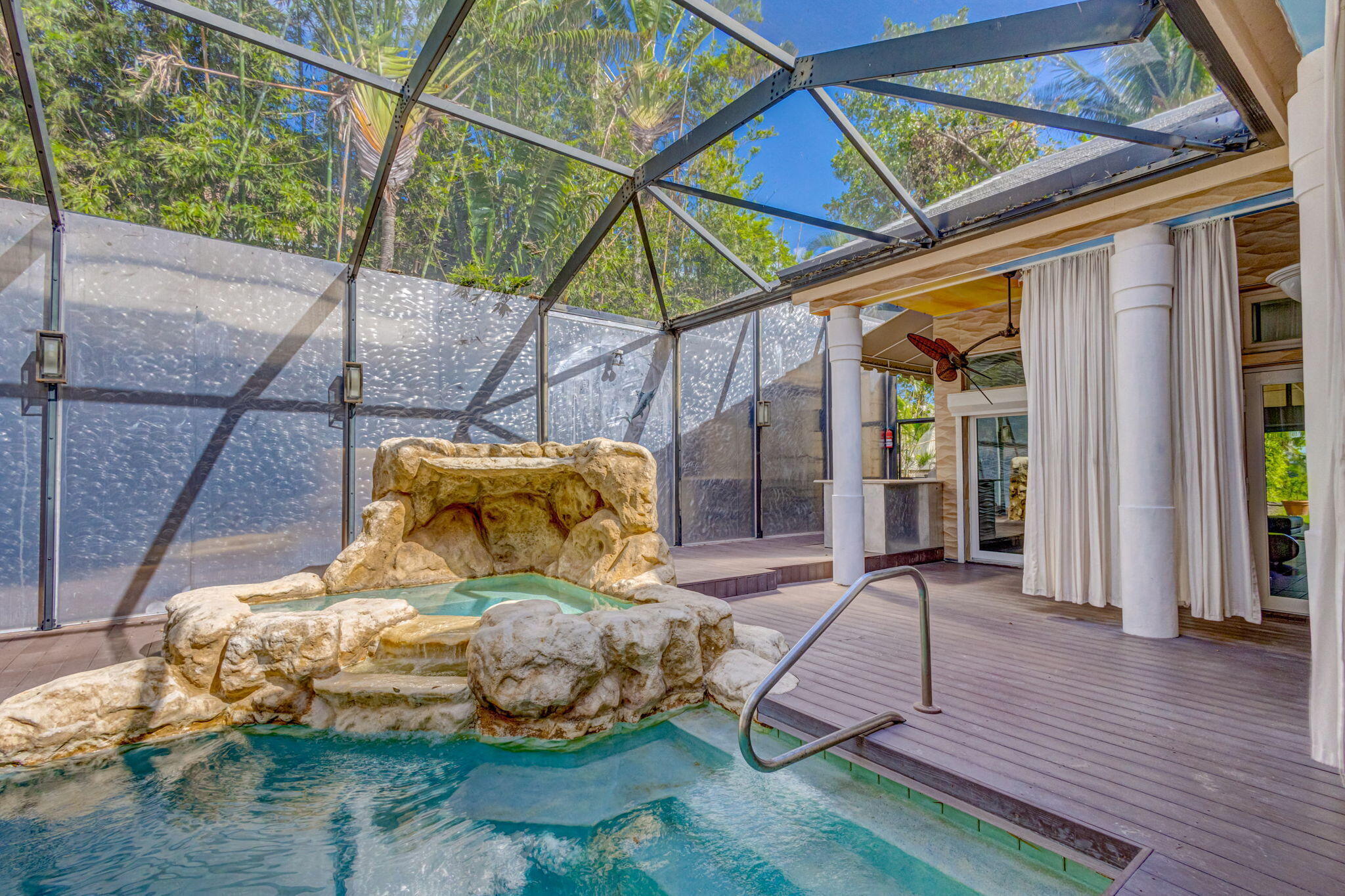 heated spa