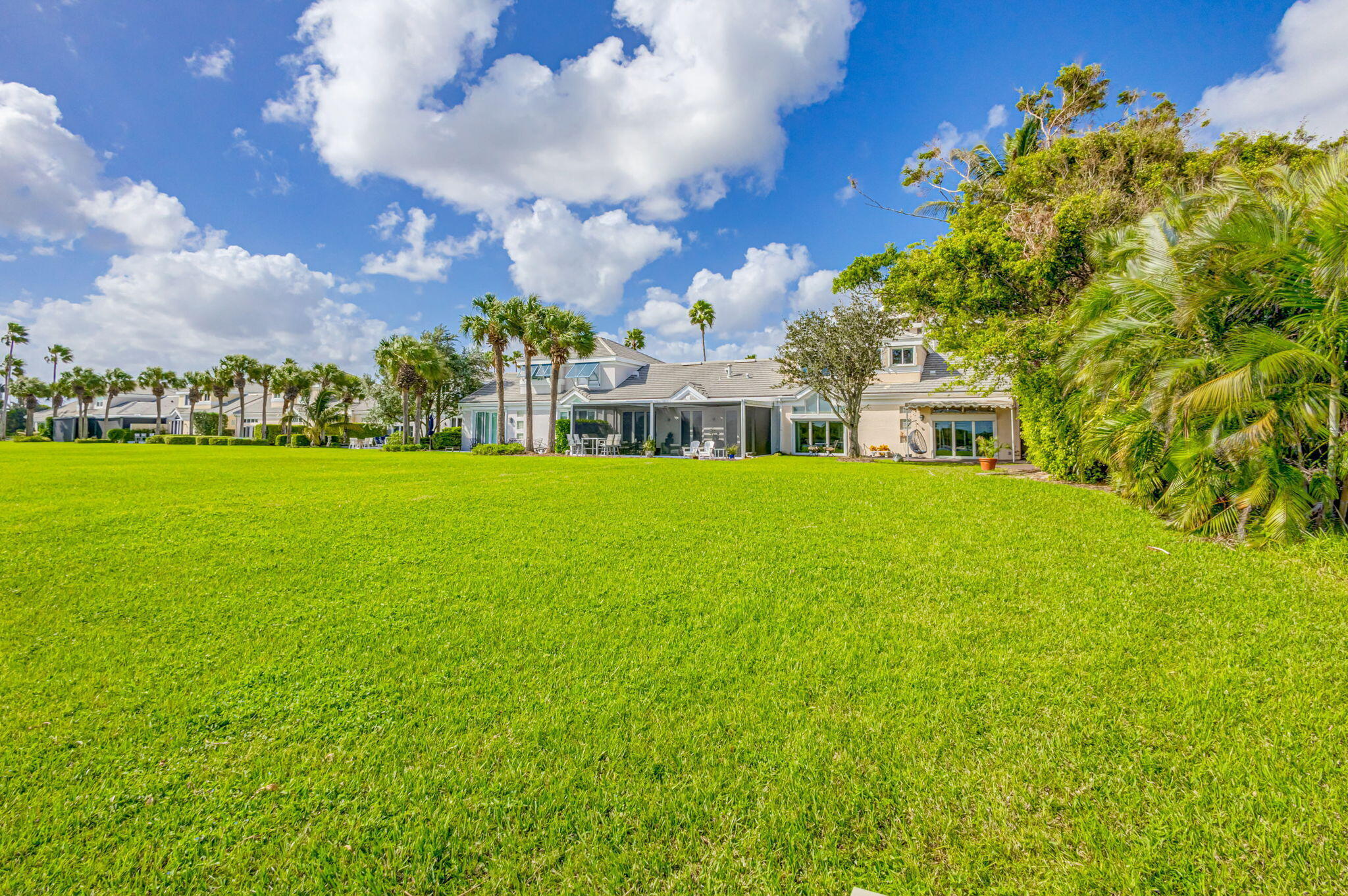 huge lawn!