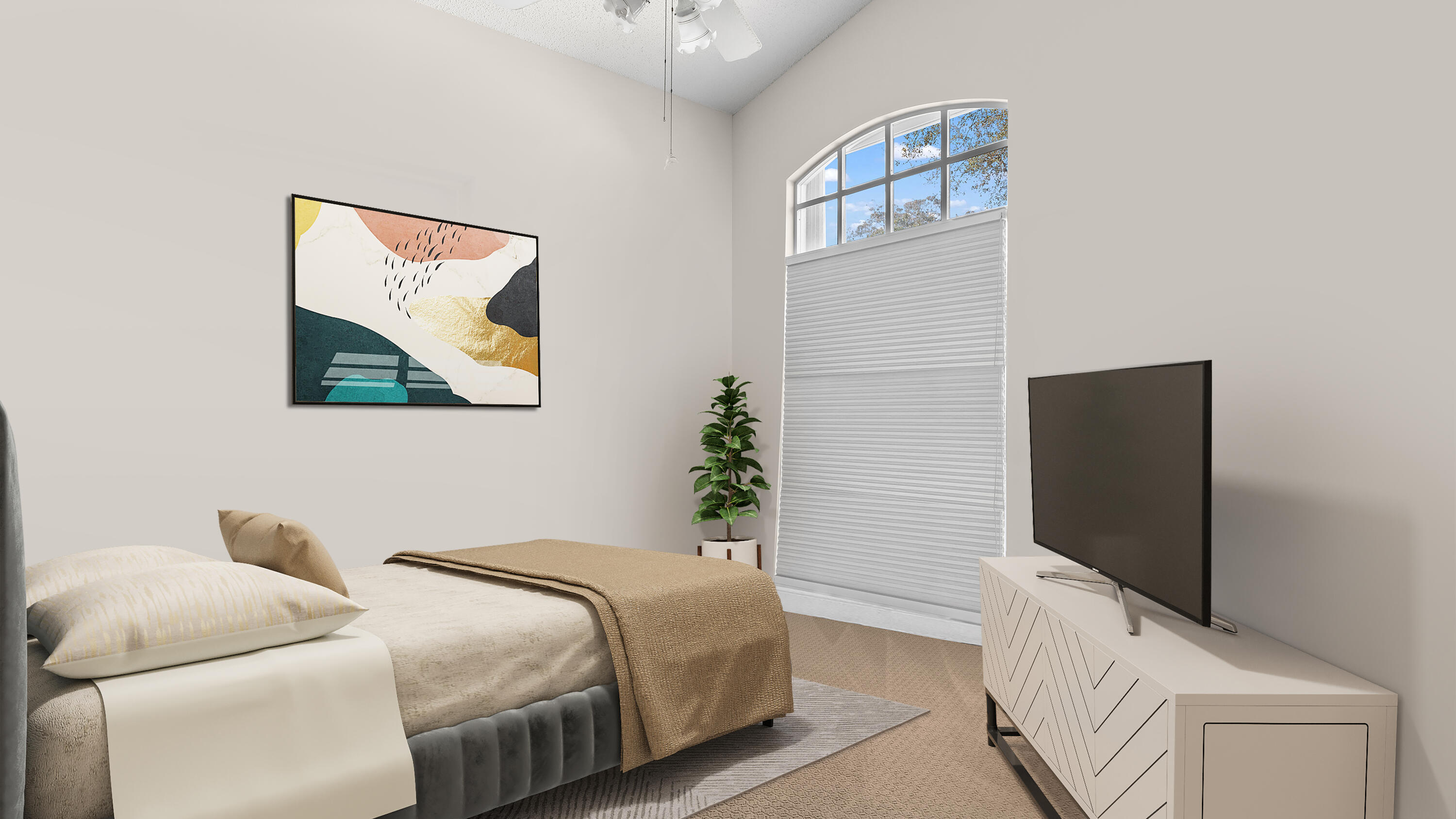 Bedroom 3 Virtual Stage