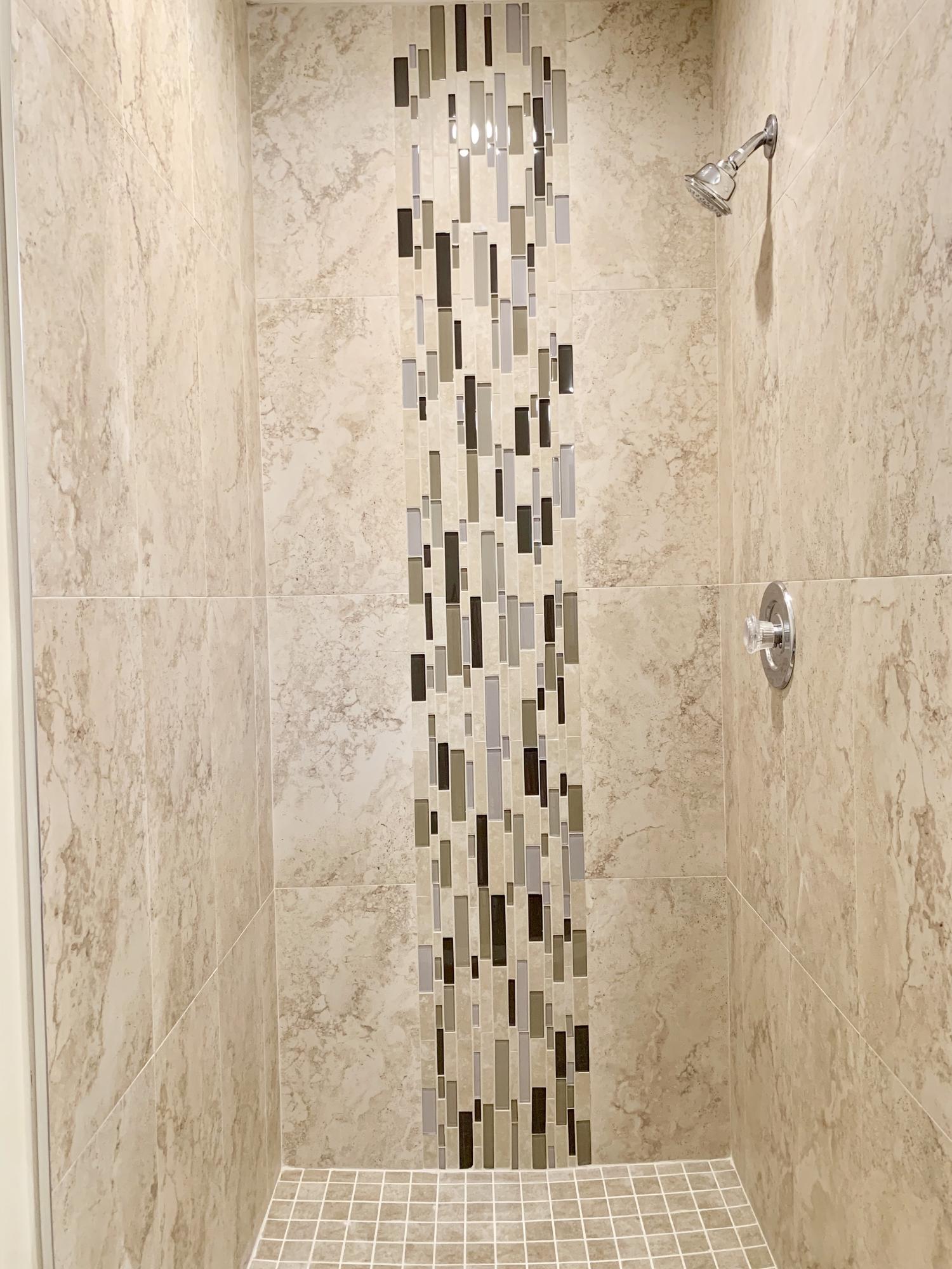 Primary Tiled Shower