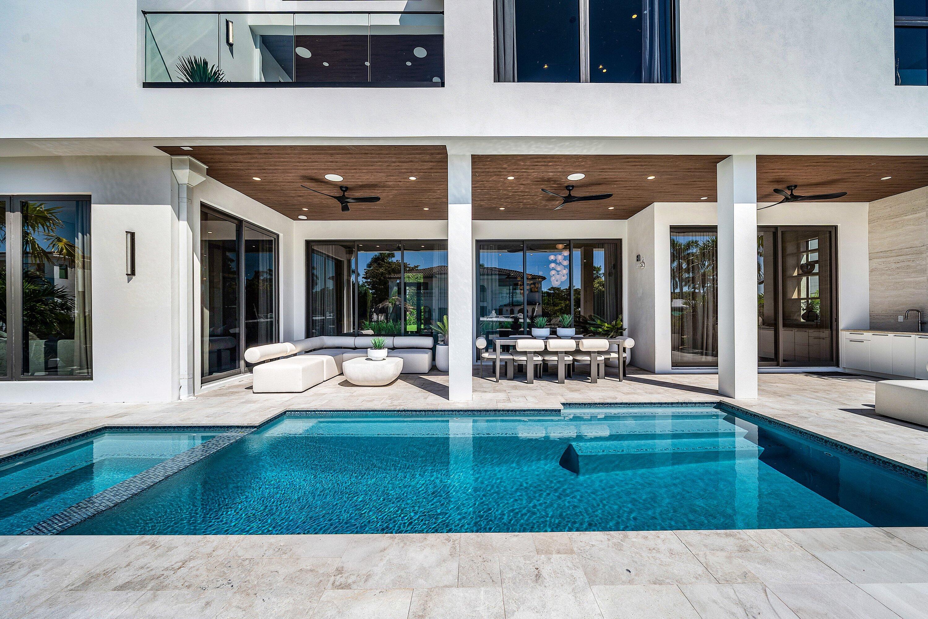 Extended Pool Bench