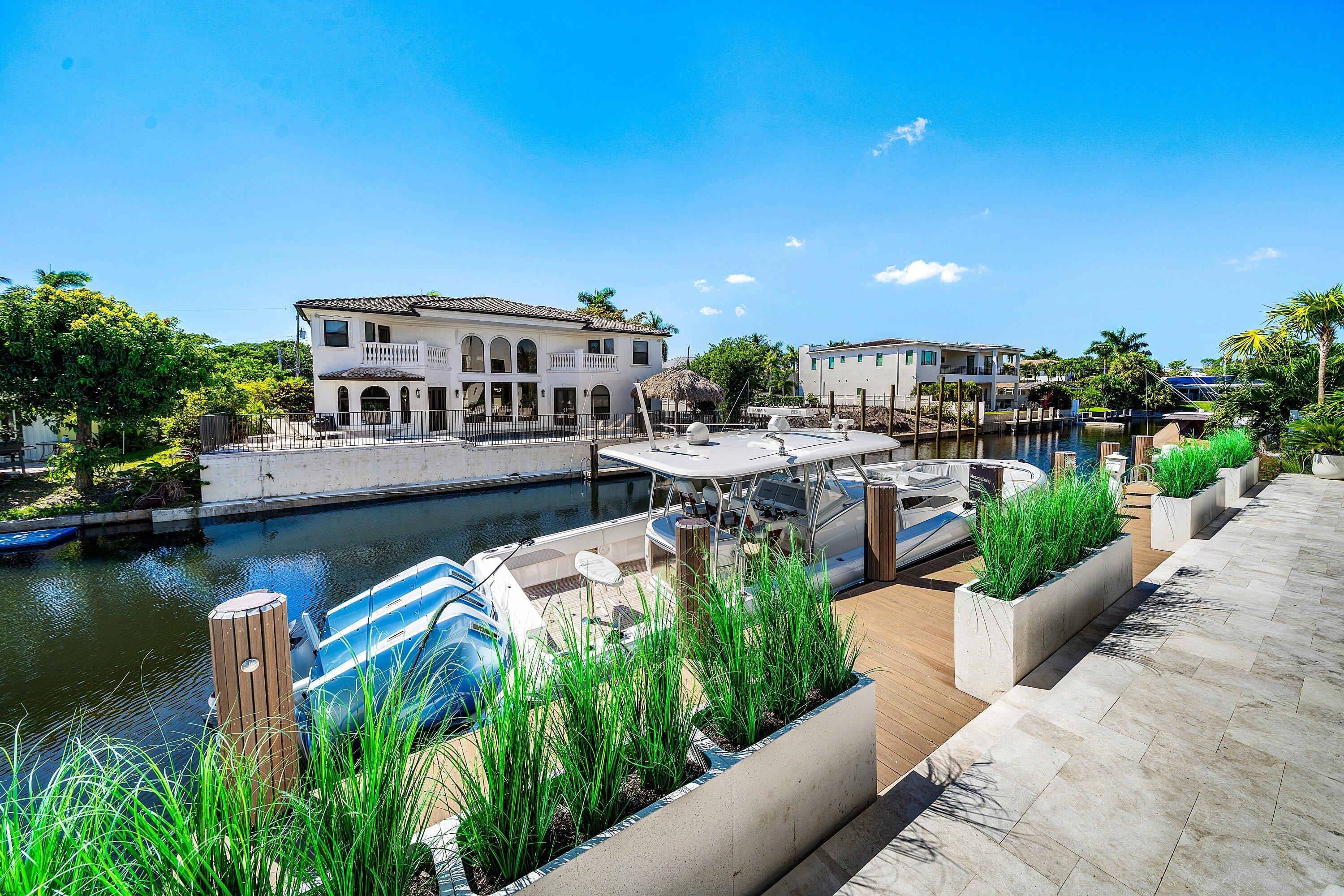 New Seawall and Dock