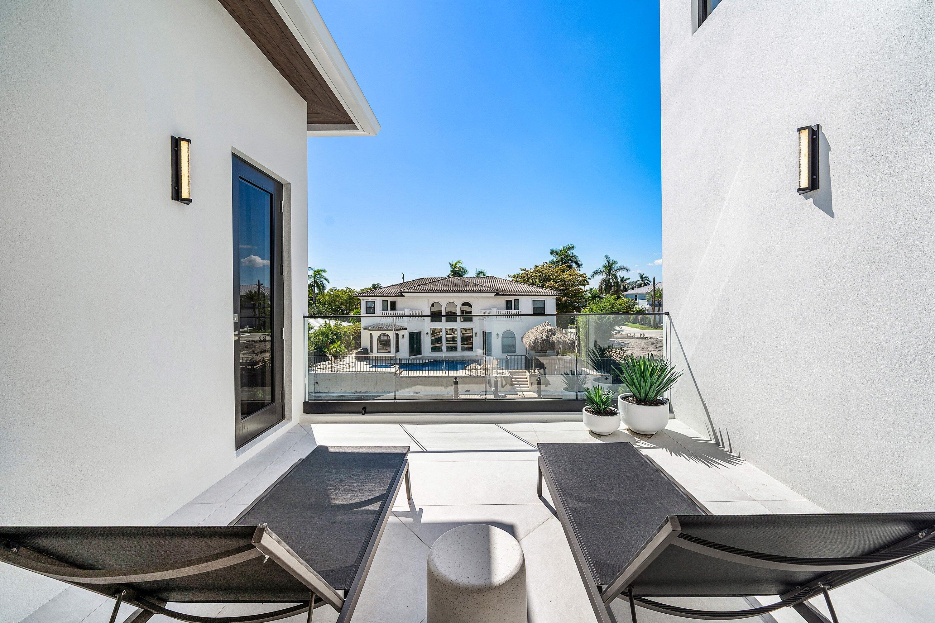 2nd Floor Rear Balcony