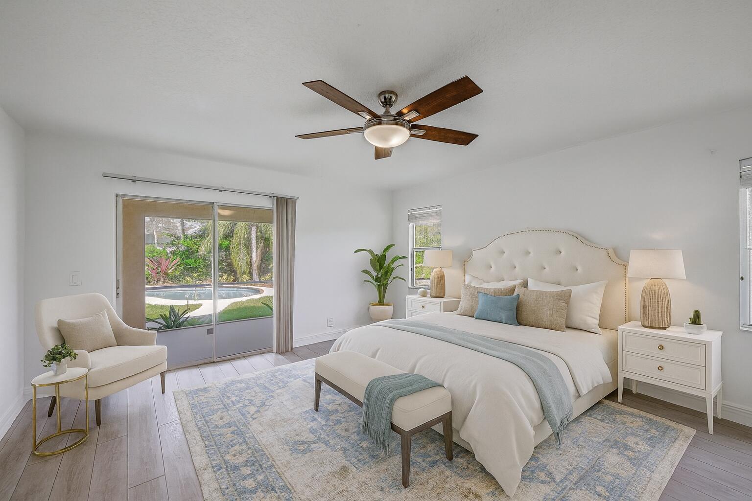 Coastal-Inspired Master Bedroom Retreat