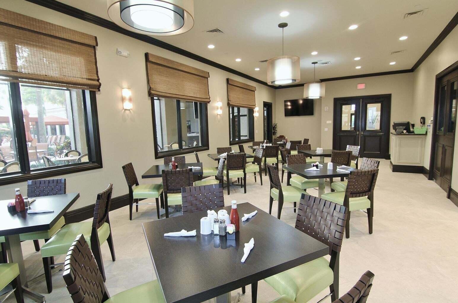 Cozy dining awaits you