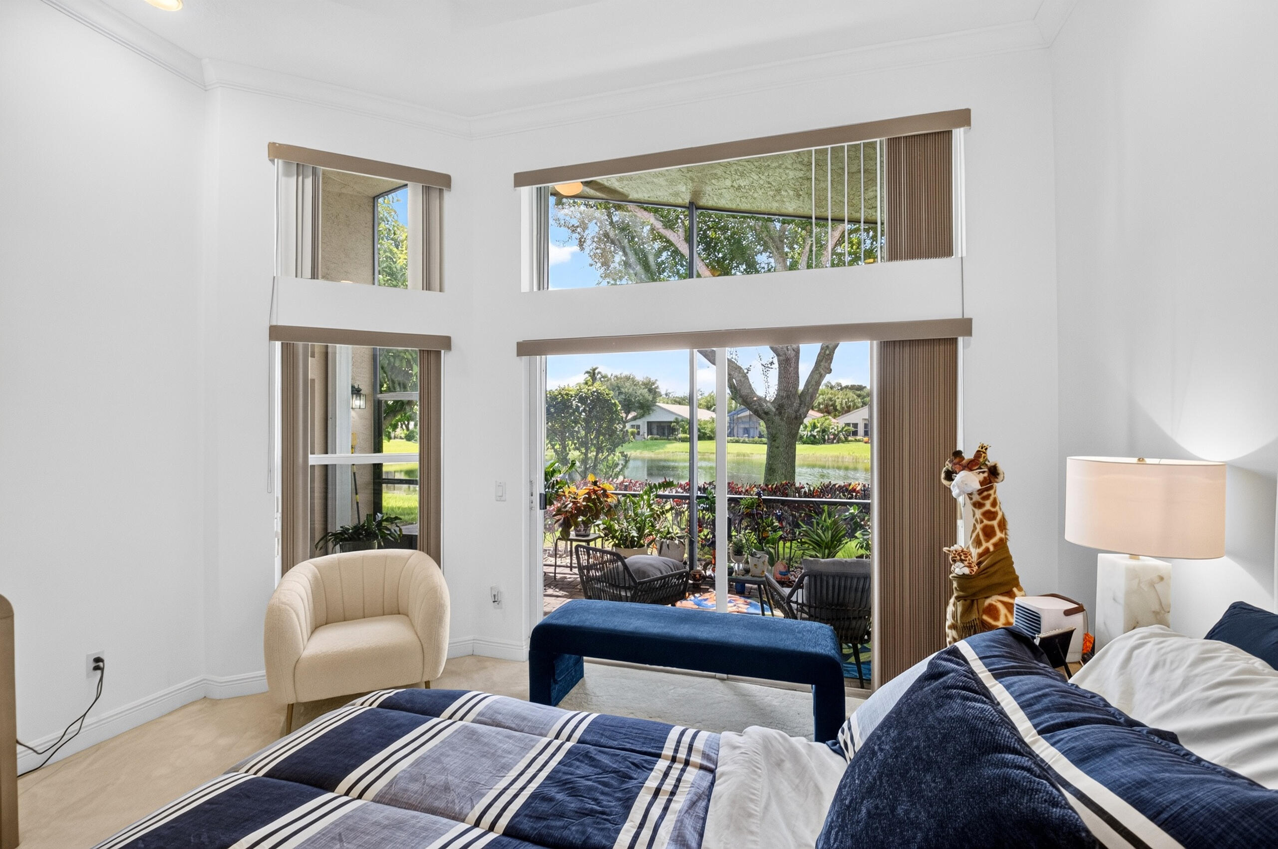 Convenient Sliding Glass Door Going out to the Lanai to Relax & Enjoy