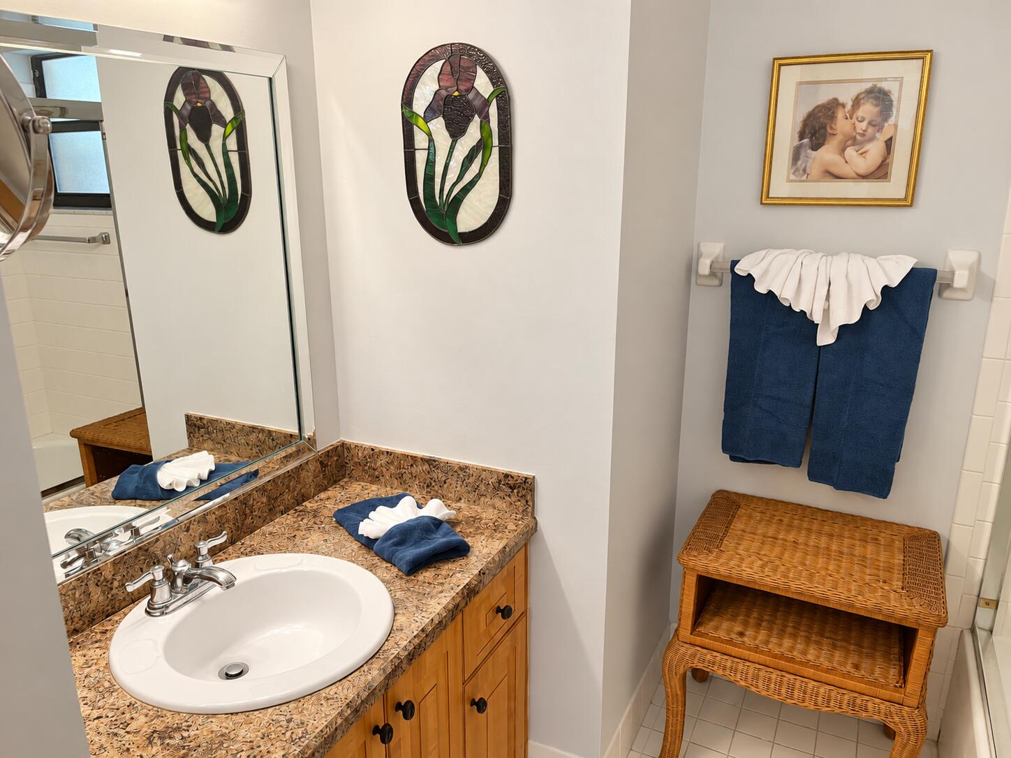 Master Bathroom redone w chat