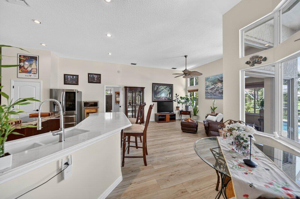 Off Kitchen, very accessible for the family to be together!