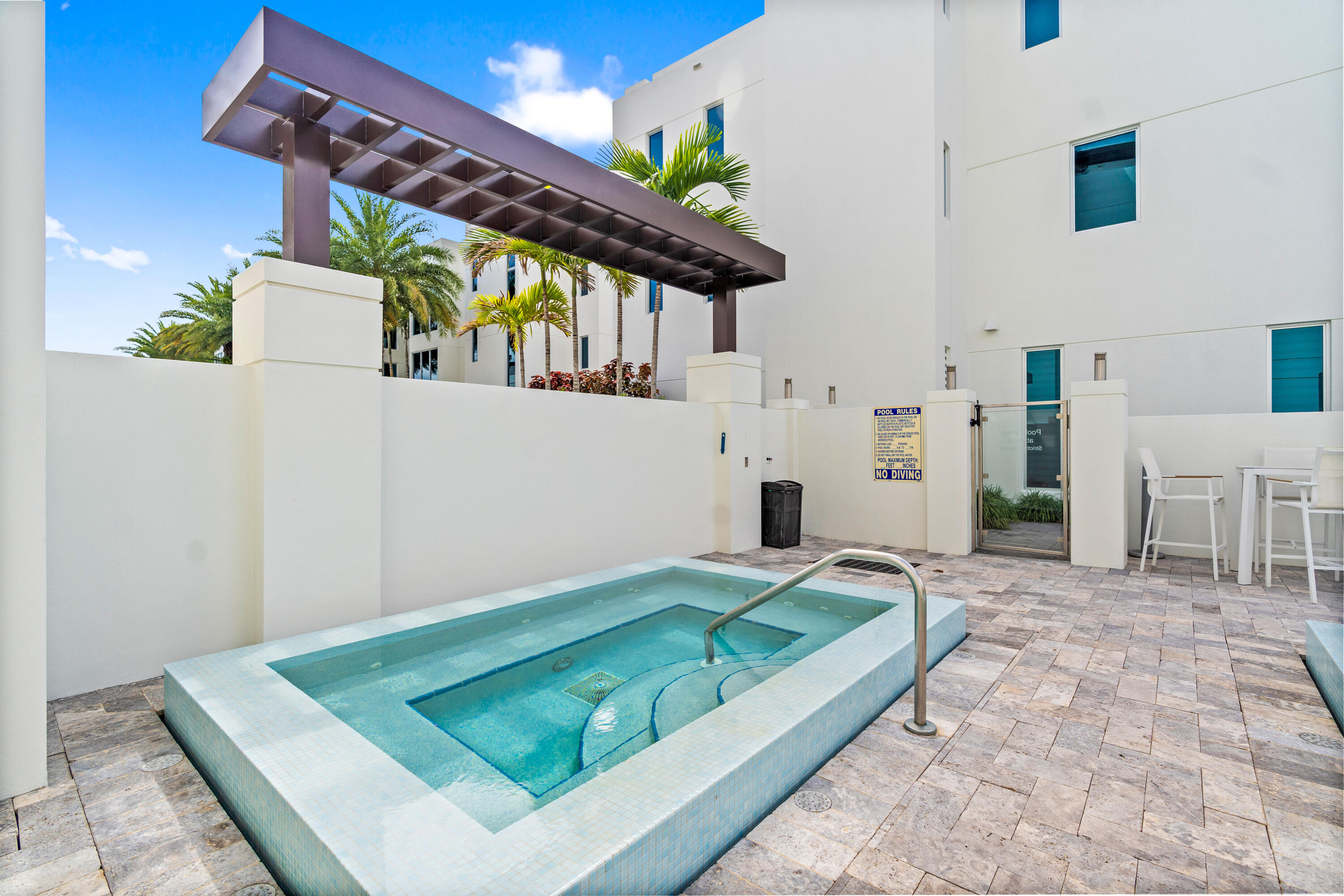 221 Shore Ct Community Pool. A remarkable luxury townhome rental that redefines upscale living in the heart of Lauderdale By The Sea. This beautifully designed 3,027 sq. ft residence features 4 spacious beds & 4 baths, making it perfect for families or those who love to entertain.The home also offers an outdoor kitchen and BBQ area, along with a private plunge pool that invites relaxation and fun. For boating enthusiasts, a boat slip is also available for rent. Easy access to a plethora of amenities, beach, dining, & entertainment.