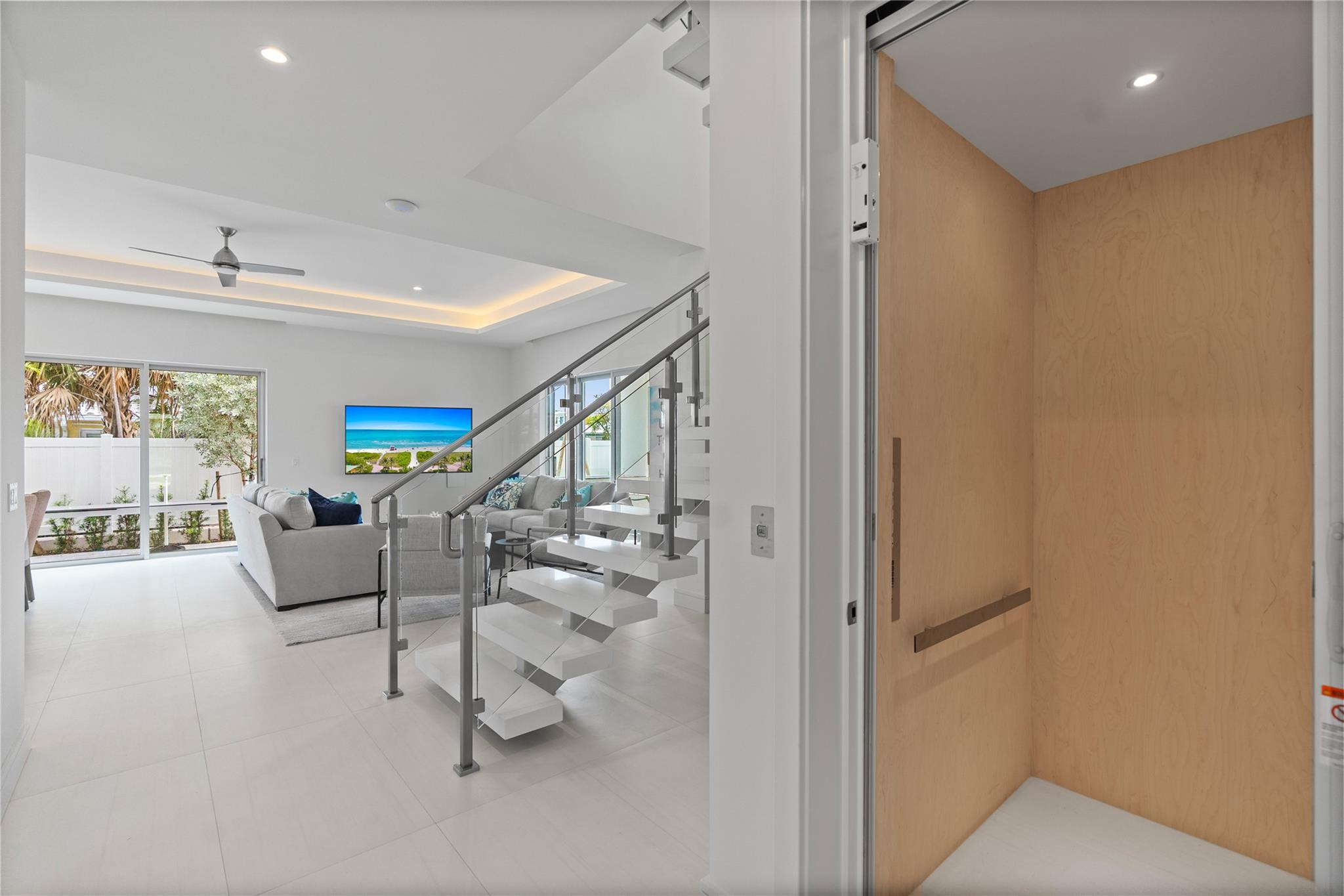 Indoor Elevator - A remarkable luxury townhome rental that redefines upscale living in the heart of Lauderdale By The Sea. This beautifully designed 3,027 sq. ft residence features 4 spacious beds & 4 baths, making it perfect for families or those who love to entertain.The home also offers an outdoor kitchen and BBQ area, along with a private plunge pool that invites relaxation and fun. For boating enthusiasts, a boat slip is also available for rent. Easy access to a plethora of amenities, beach, dining, & entertainment.
