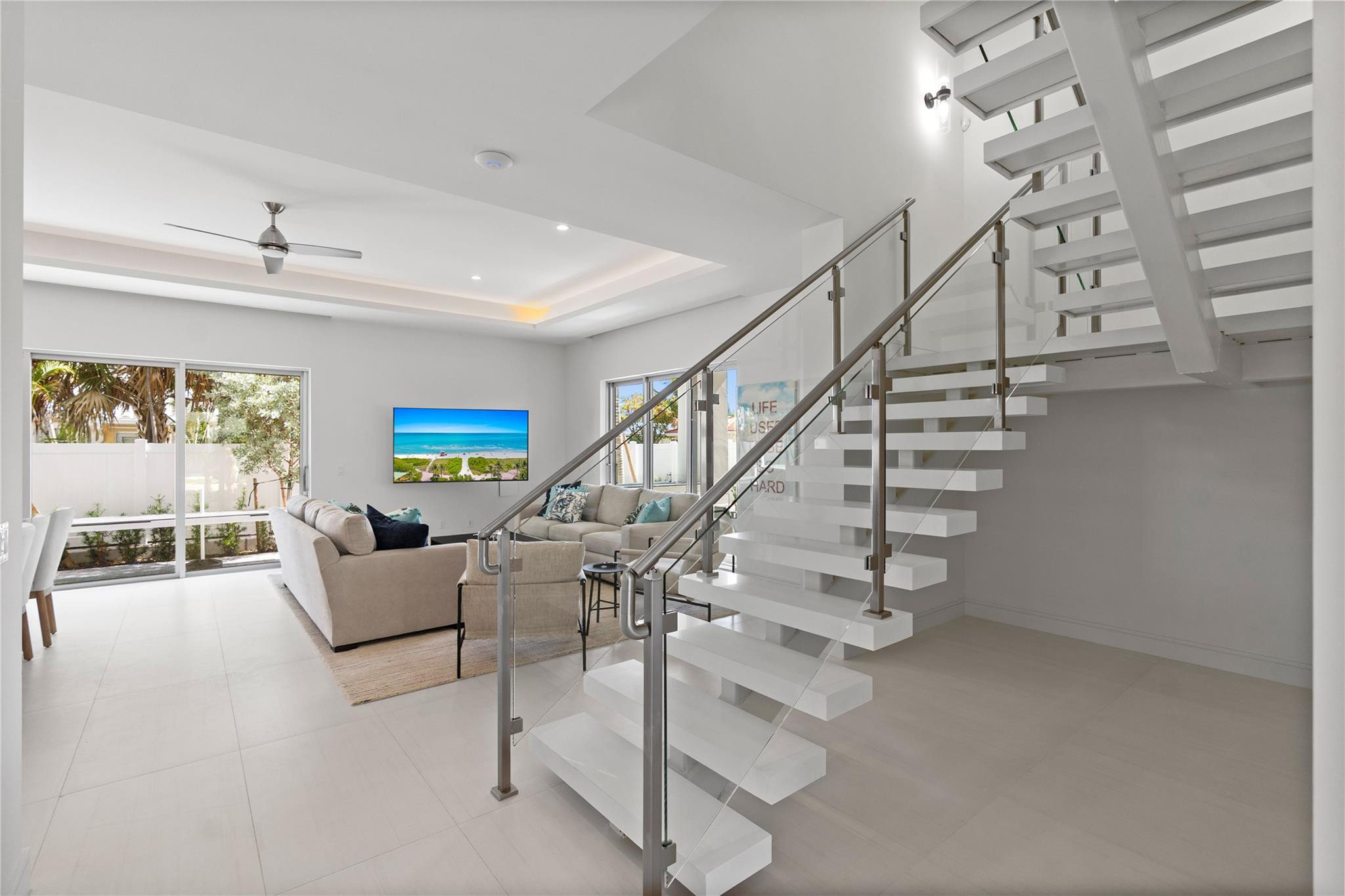 A remarkable luxury townhome rental that redefines upscale living in the heart of Lauderdale By The Sea. This beautifully designed 3,027 sq. ft residence features 4 spacious beds & 4 baths, making it perfect for families or those who love to entertain.The home also offers an outdoor kitchen and BBQ area, along with a private plunge pool that invites relaxation and fun. For boating enthusiasts, a boat slip is also available for rent. Easy access to a plethora of amenities, beach, dining, & entertainment.