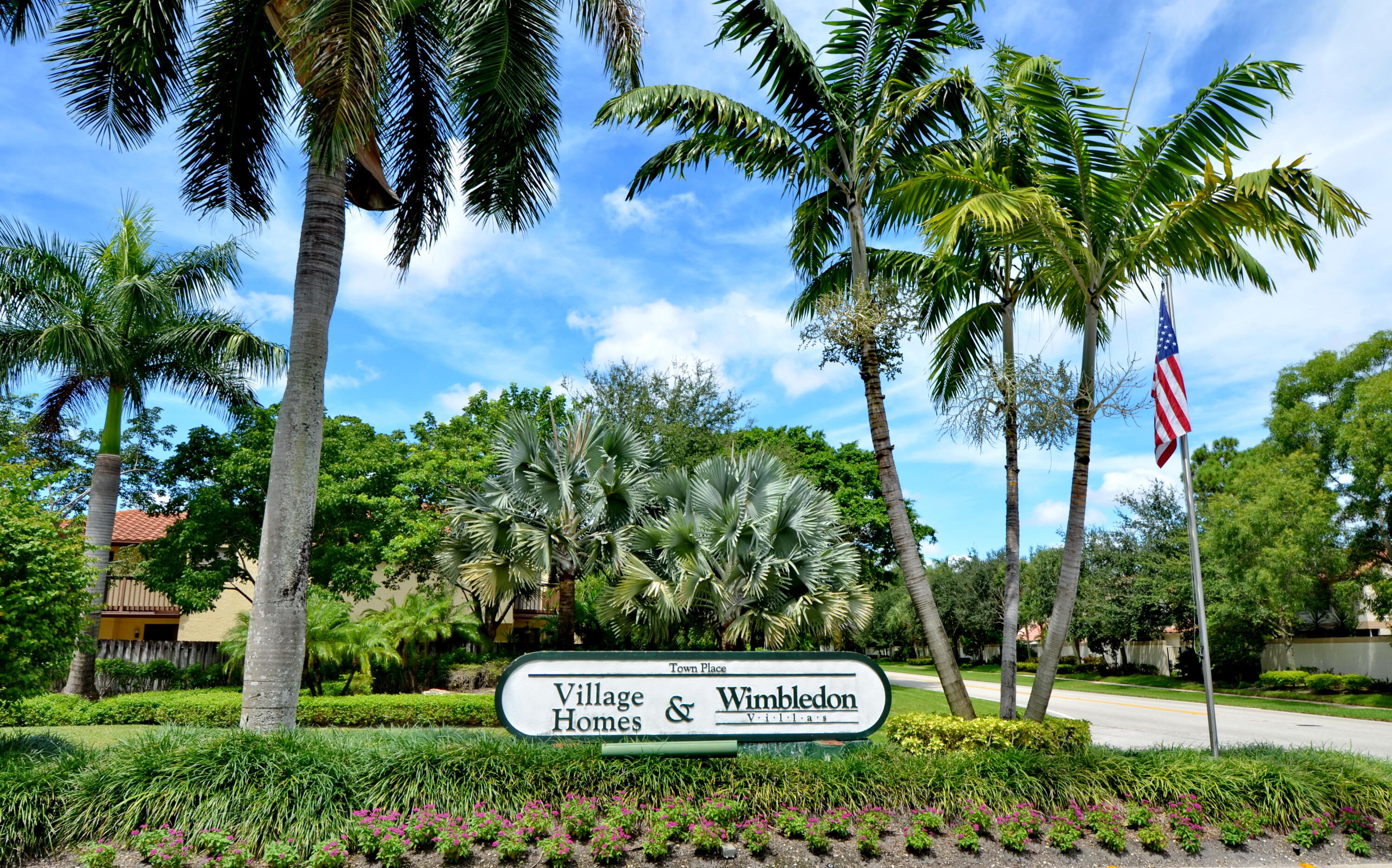 LUSHLY LANDSCAPED GROUNDS