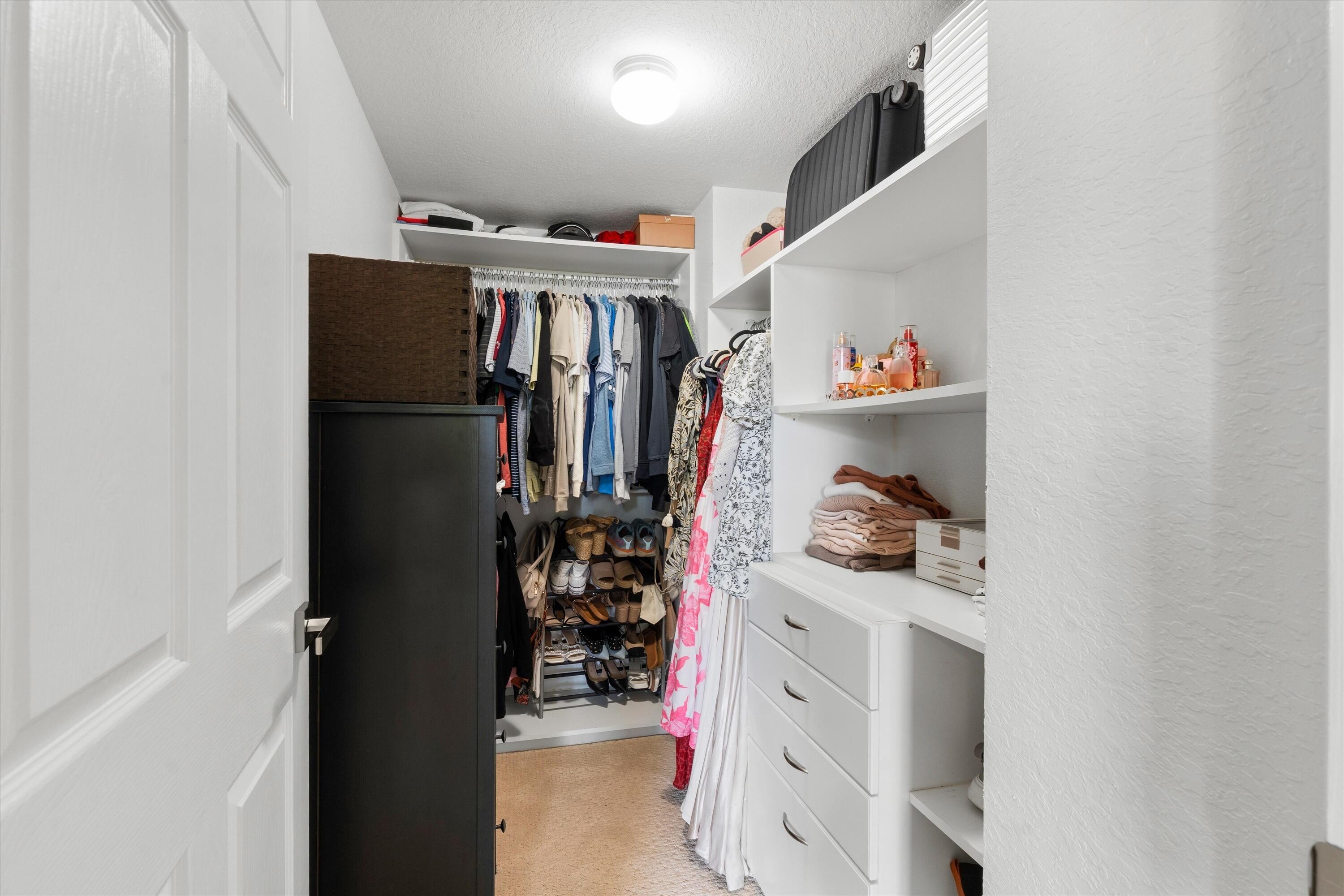 Primary Walk In Closet