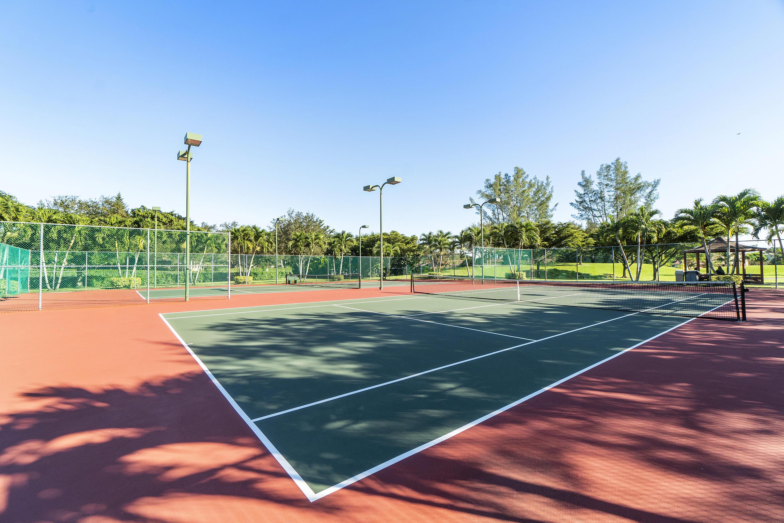 Tennis courts