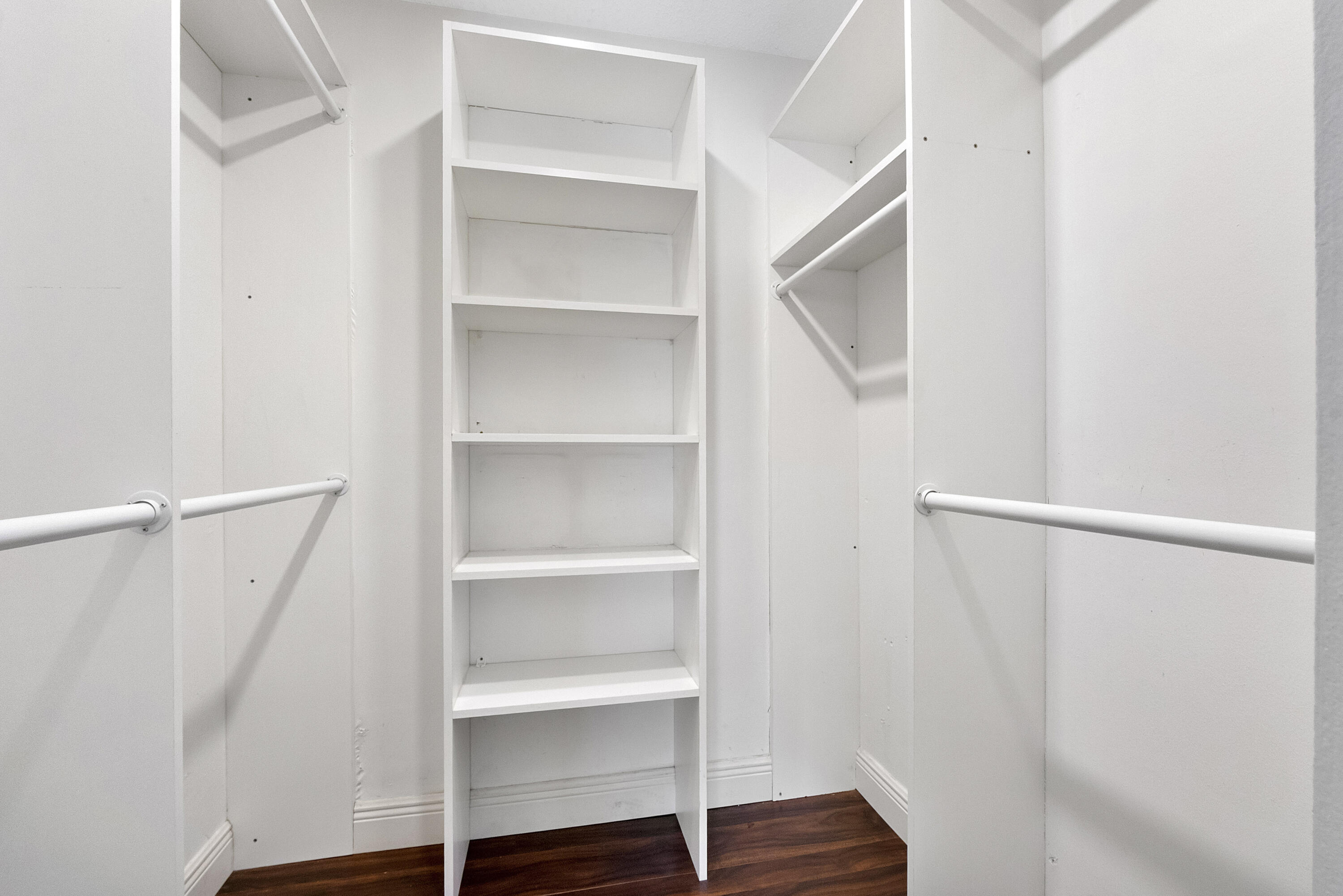 Primary walk-in closet
