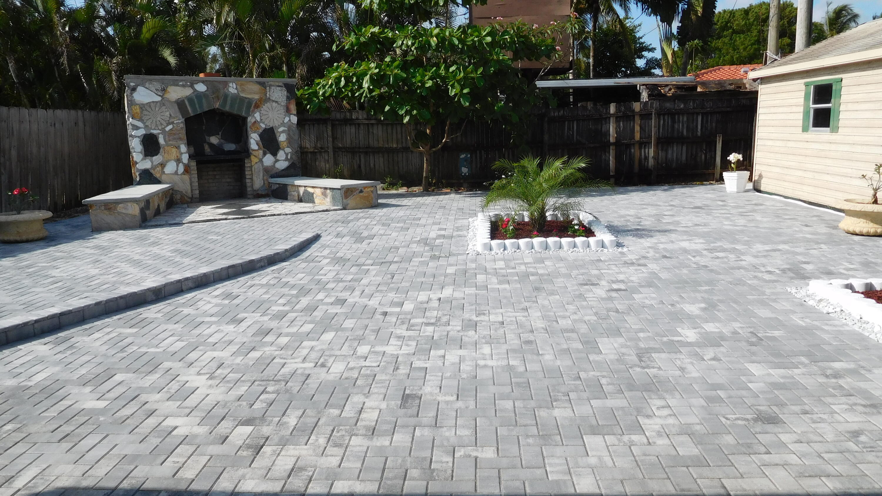 Back patio