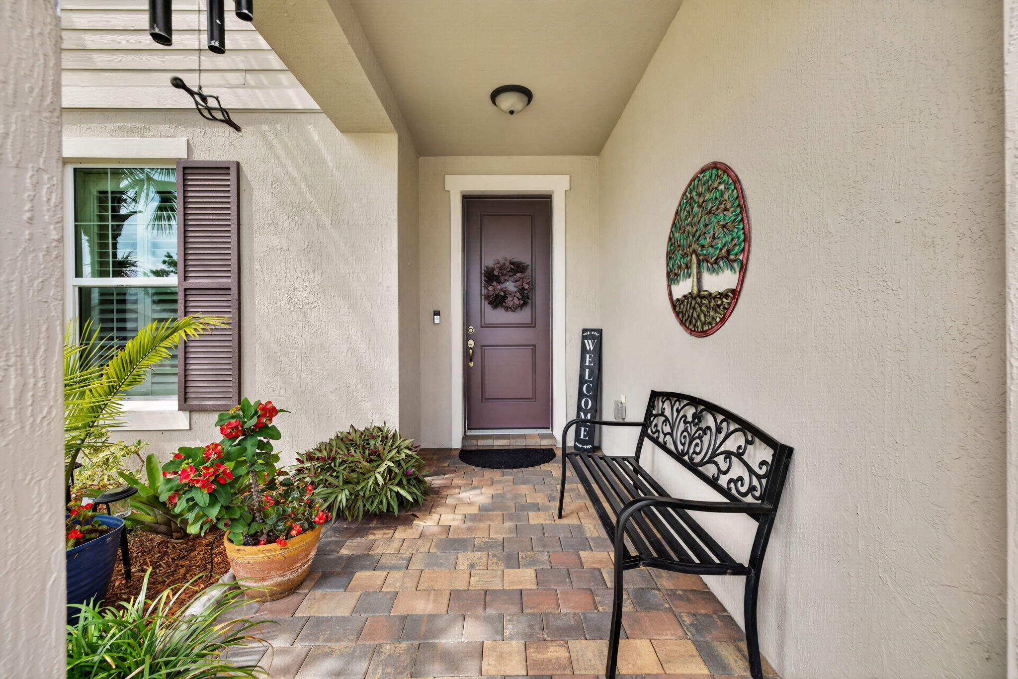 Enjoy Mornings on the Covered Porch, or an evening Happy Hour to wind down.