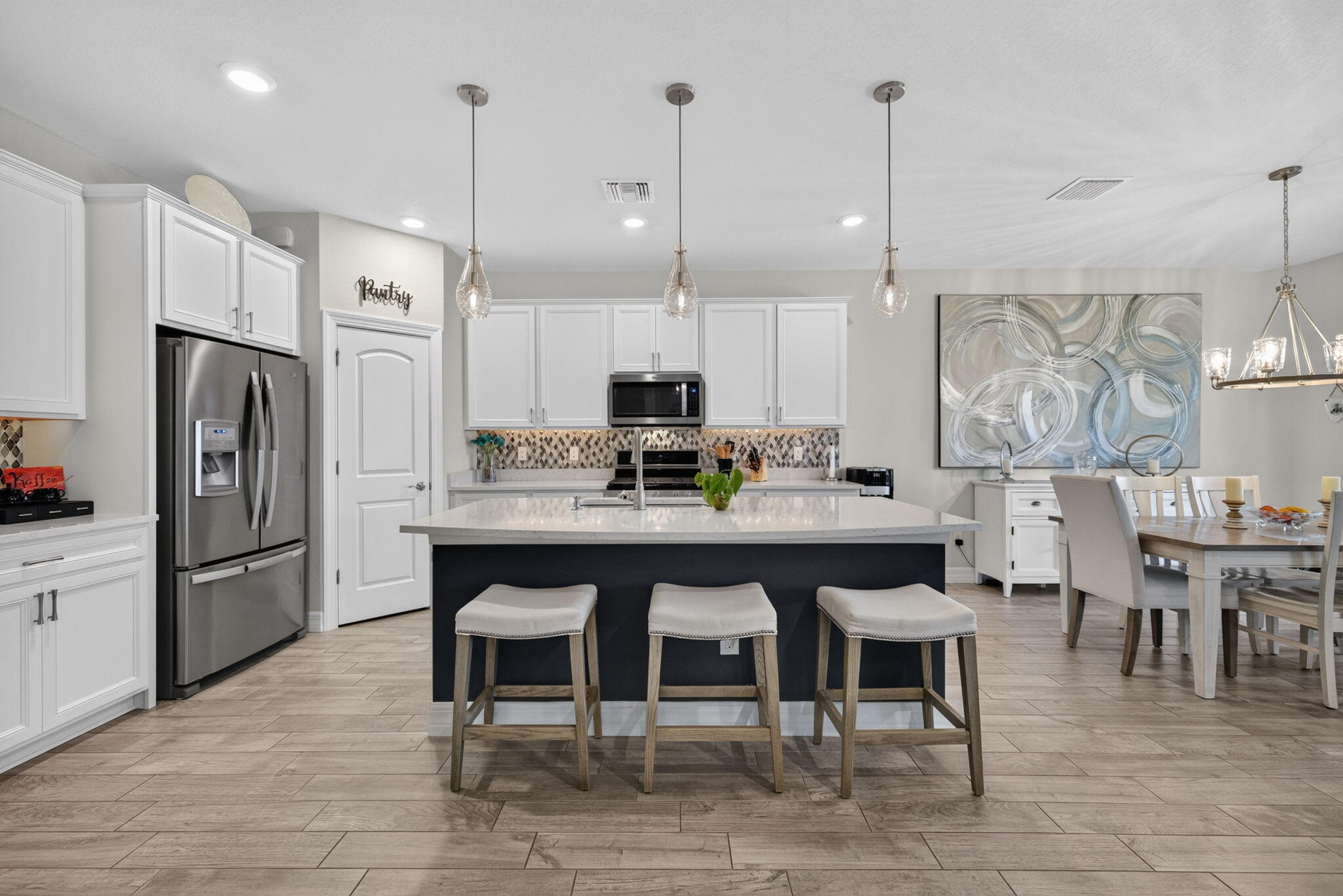 Kitchen for Happy Holidays Here
