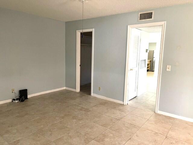 Master bedroom has 2 walk in closets