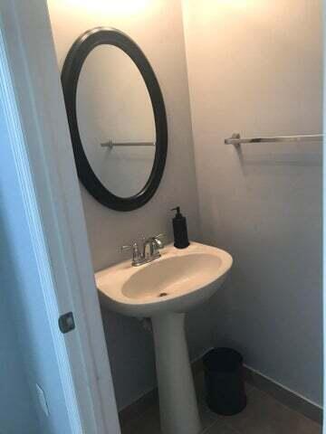 Half of bathroom