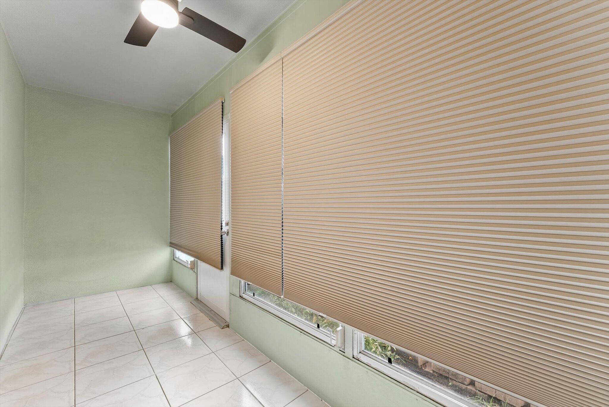 New window treatments!