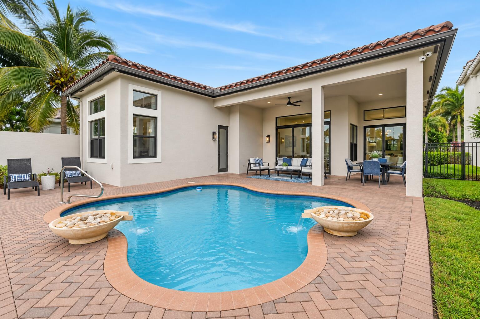 Pool/Back of Home