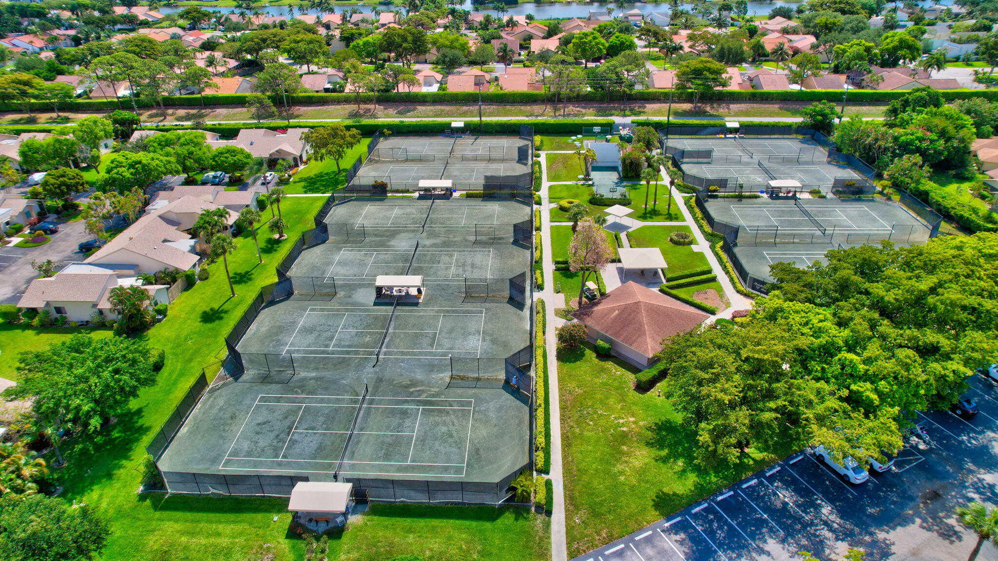 Tennis Center with 10 Har-Tru courts