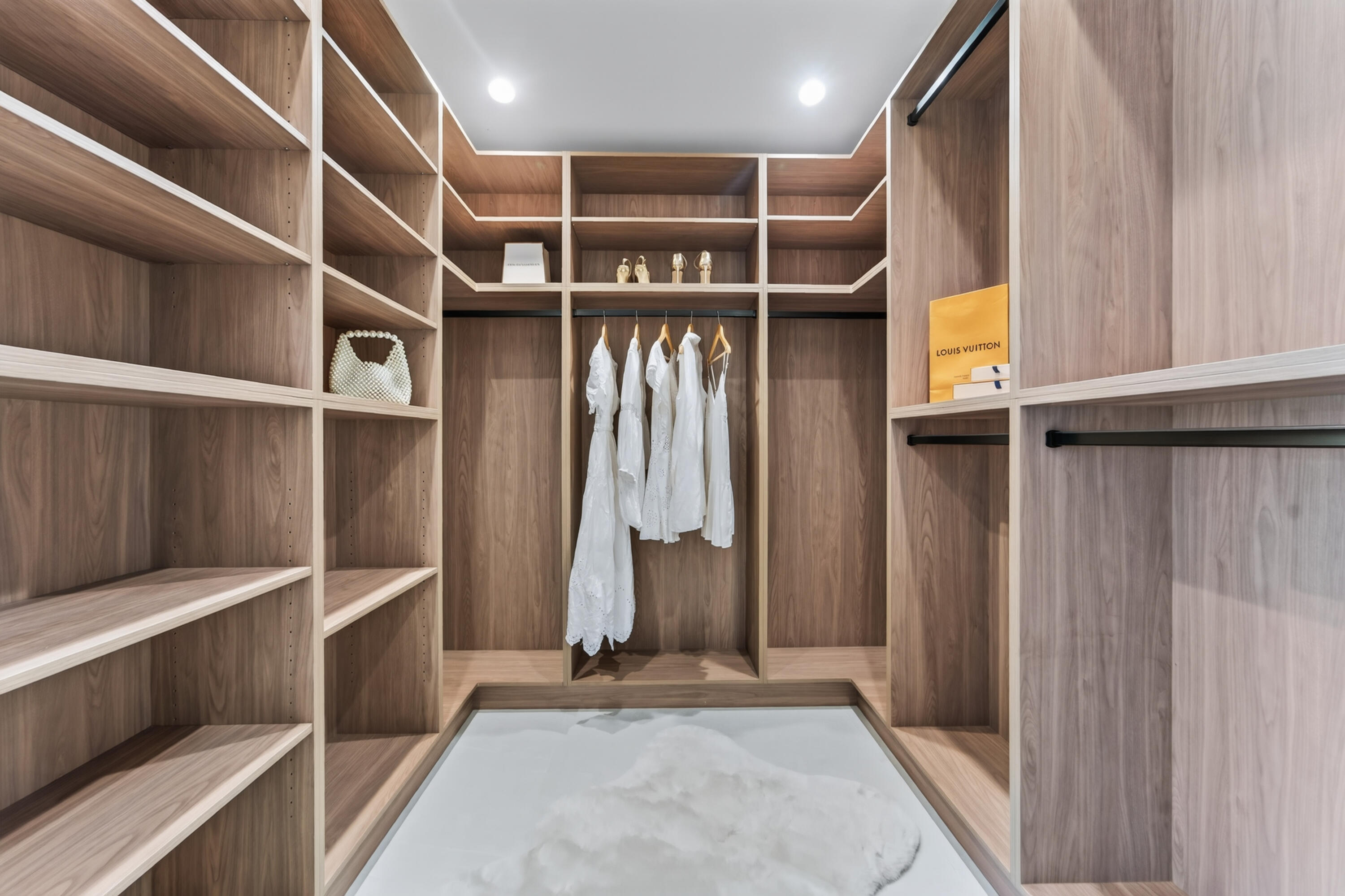 Primary walk-in closet