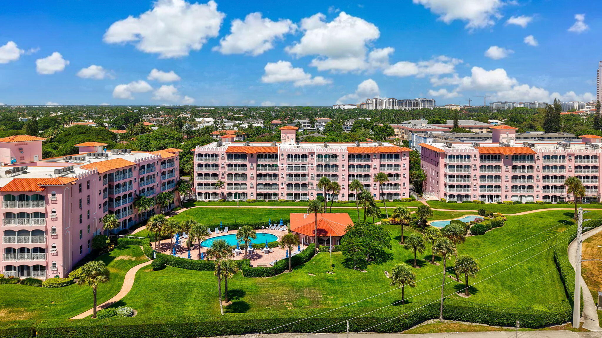 View from Ocean Showing Common Property