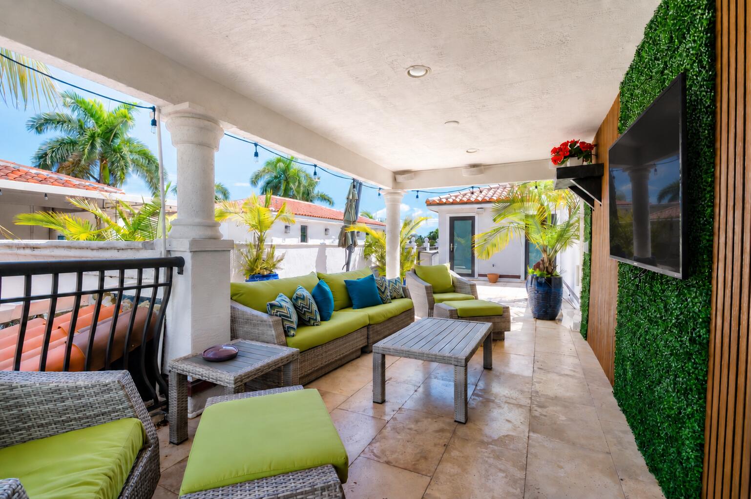 Rooftop Lounge Area