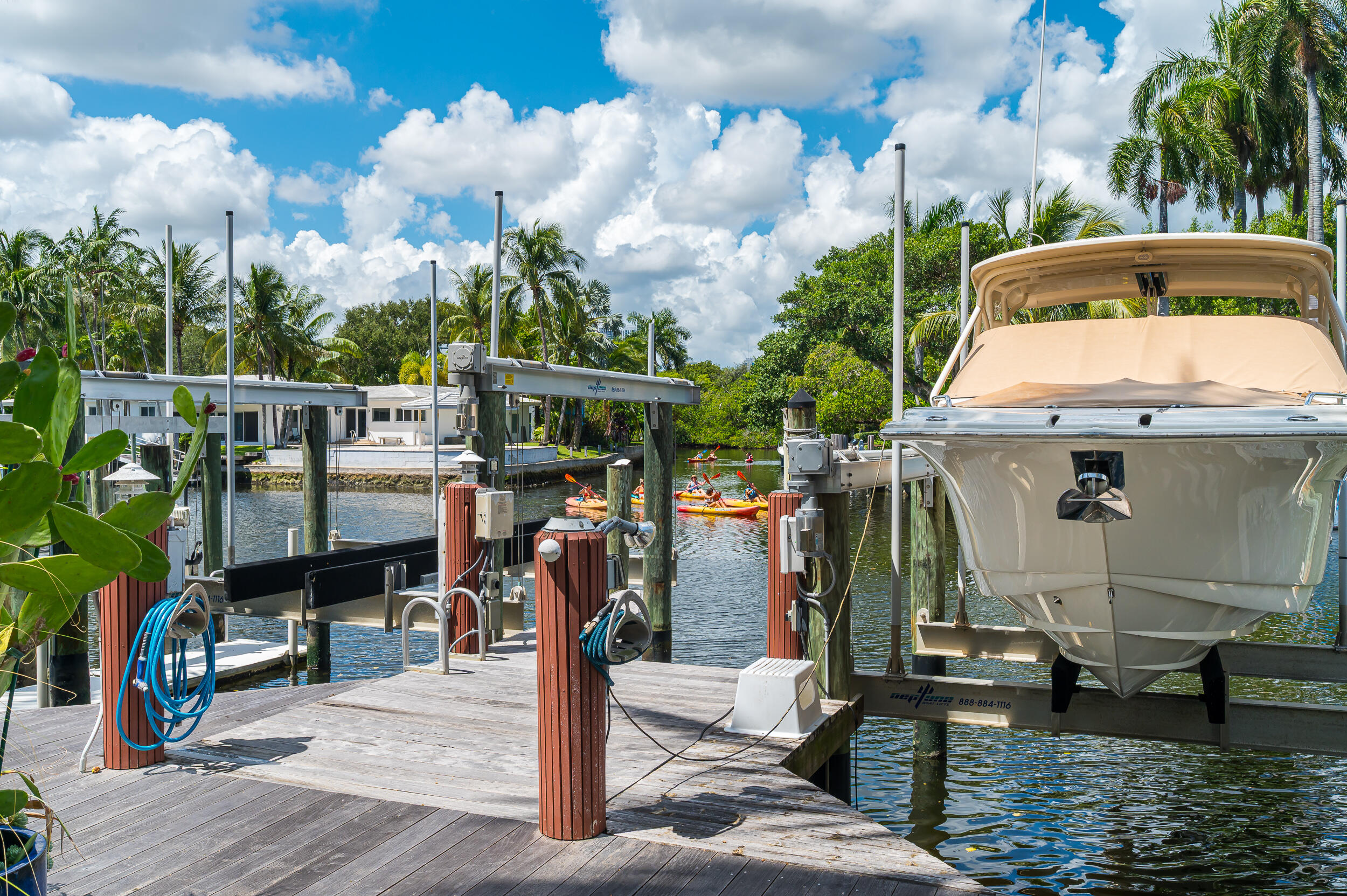 and 15,000 lb boat lift