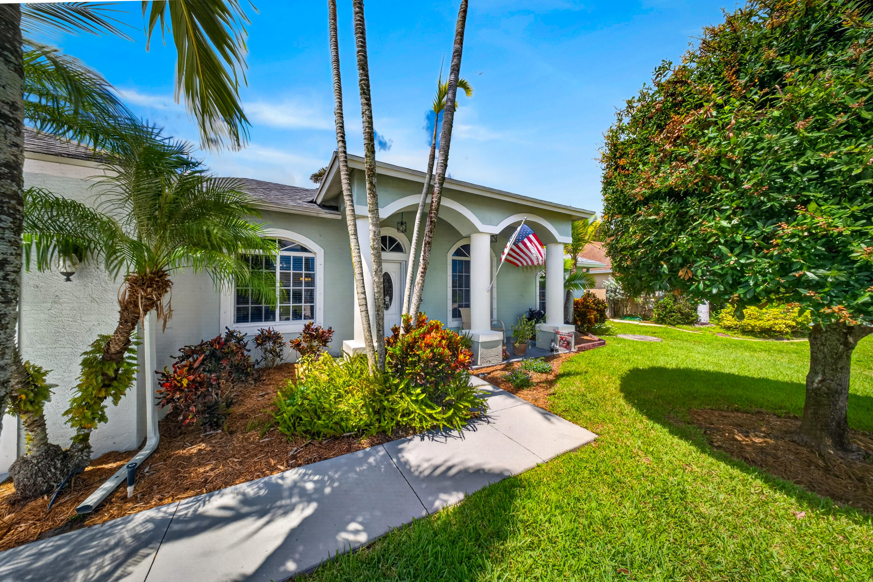 Front Walkway and Landscaping