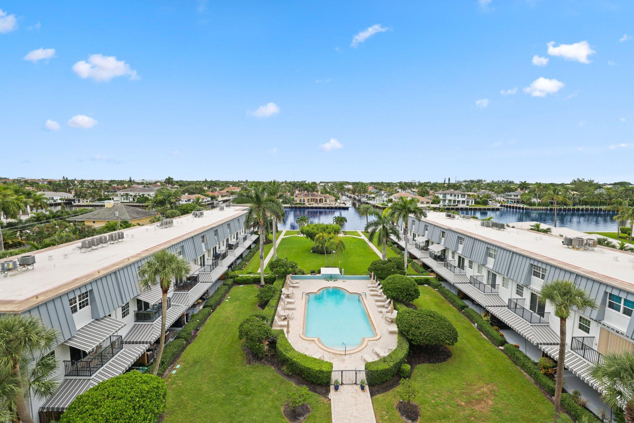 view from balcony