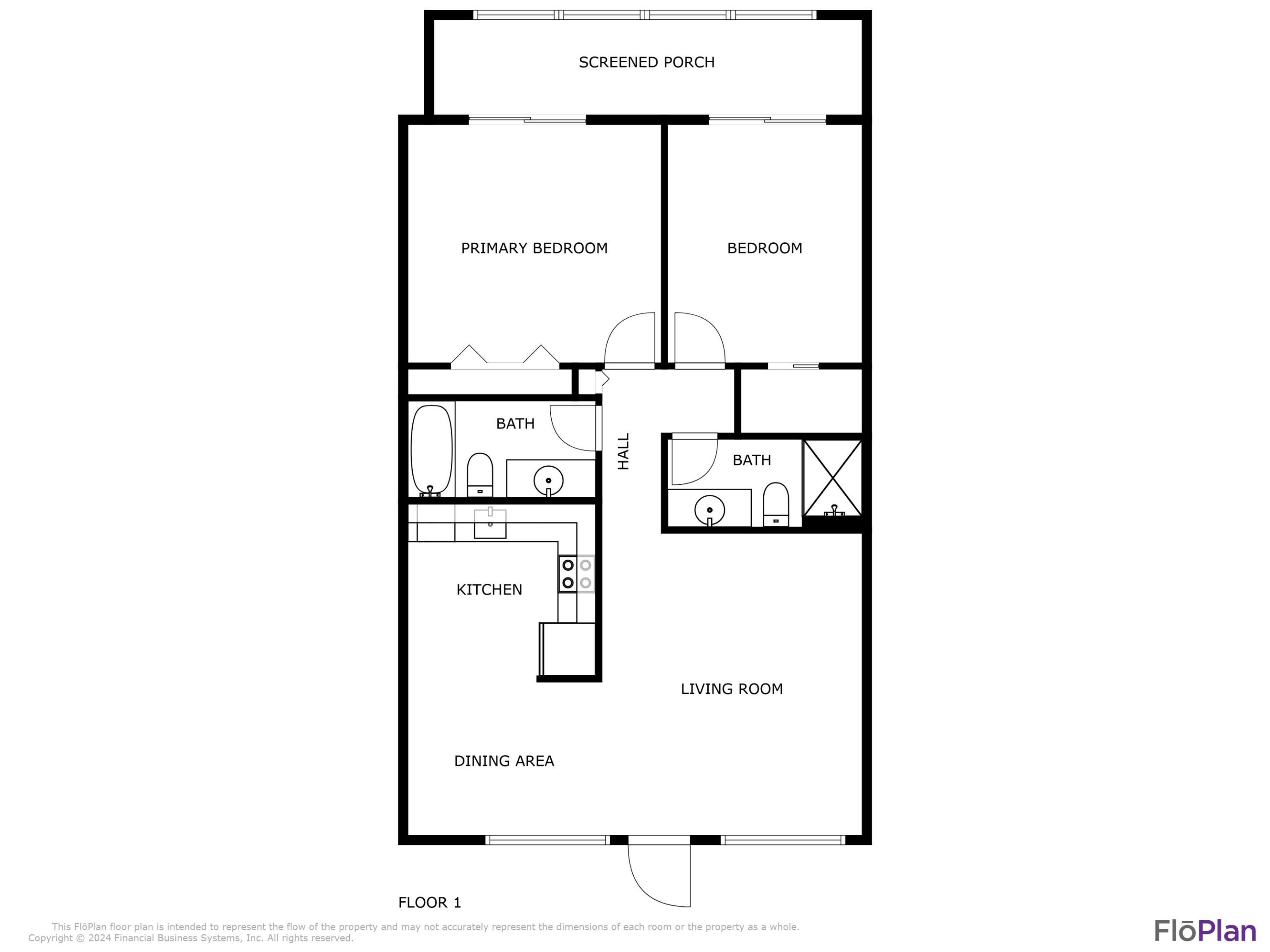 108 Somerset F Floor Plan