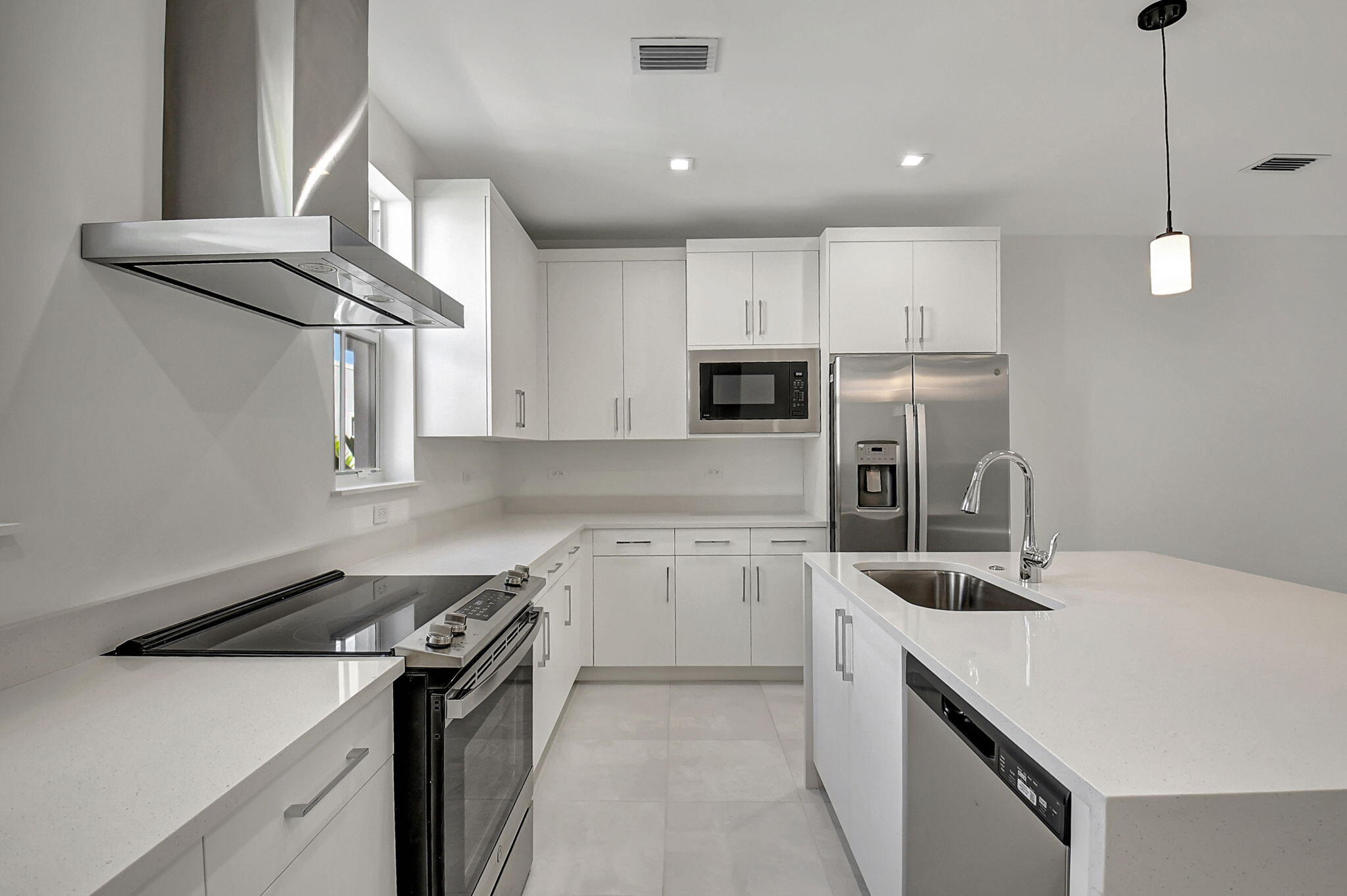 range with hood