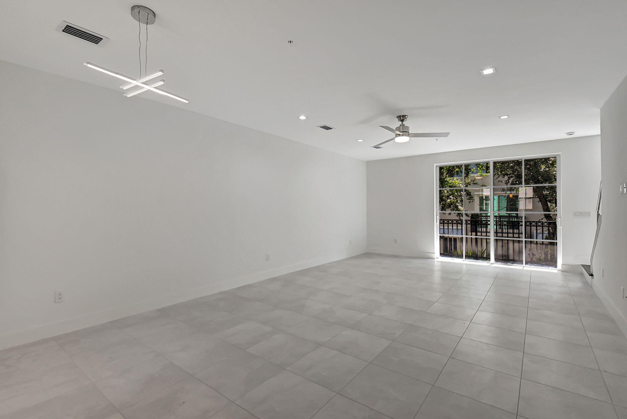 actual side view living room