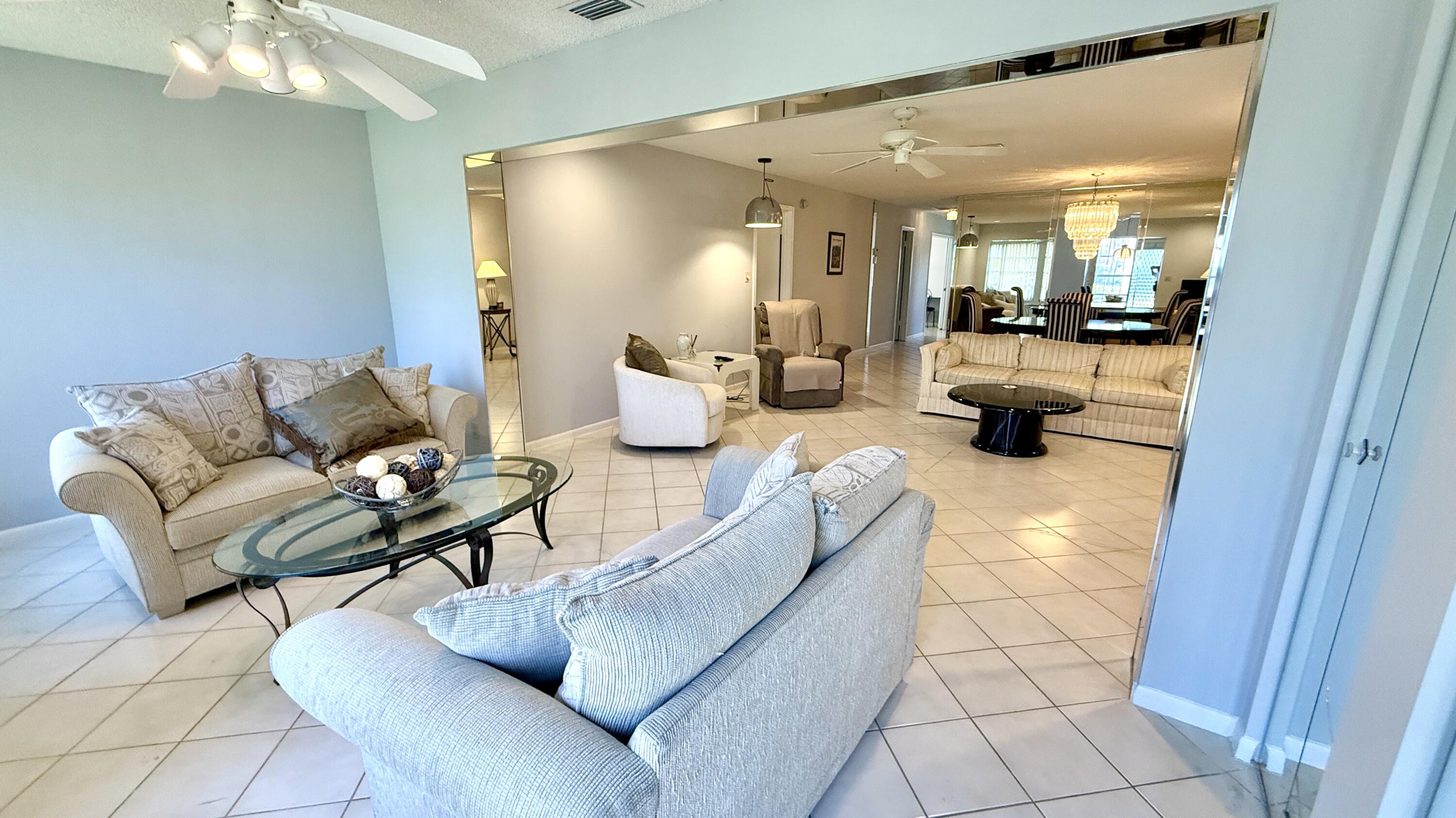 LR + Seating Area