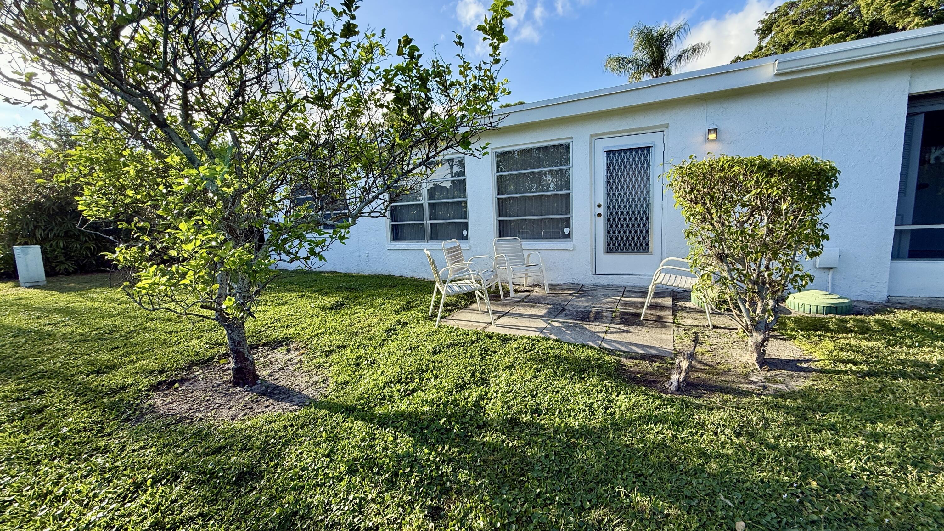 Rear Patio