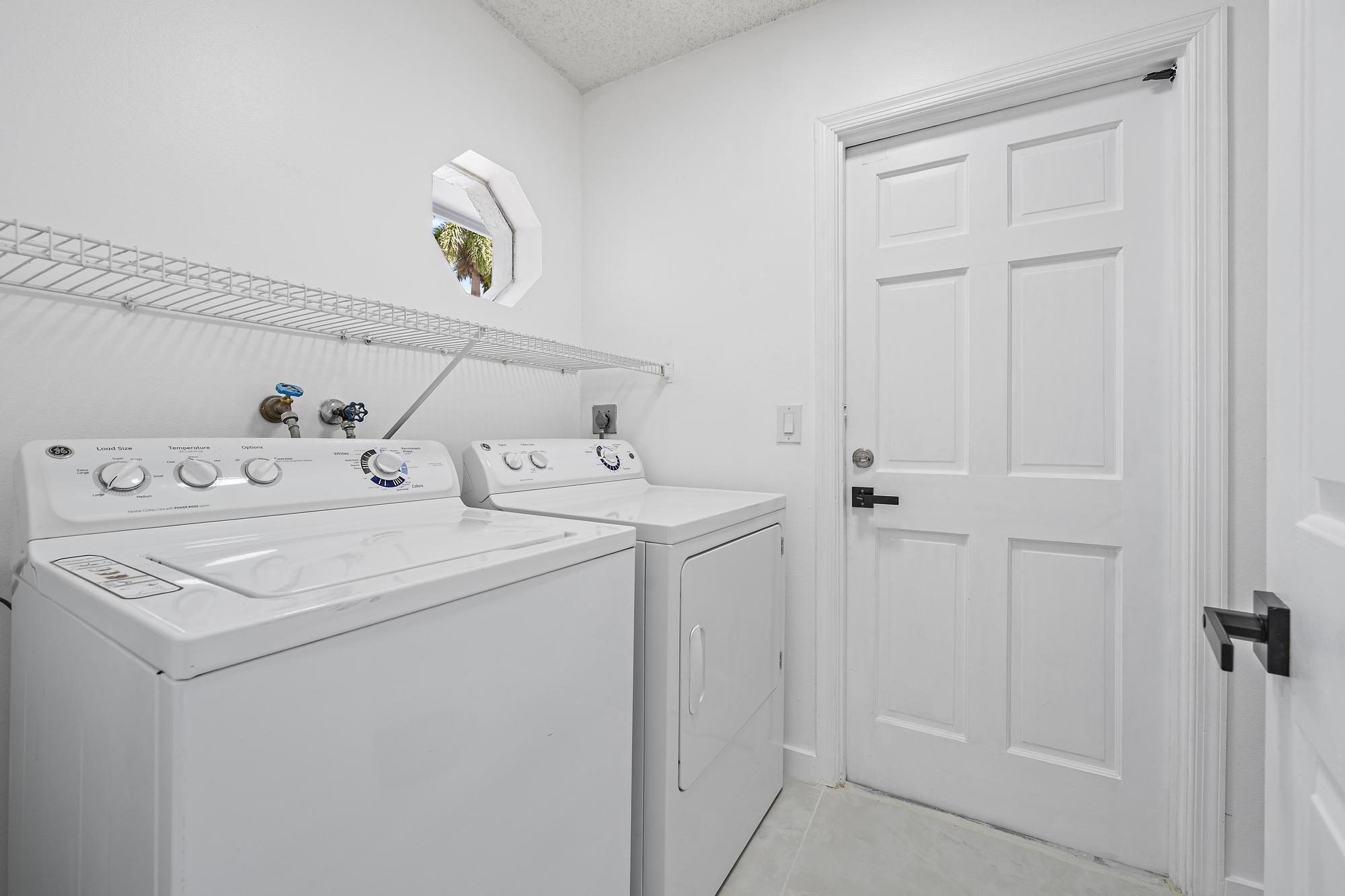 Dedicated Laundry Room