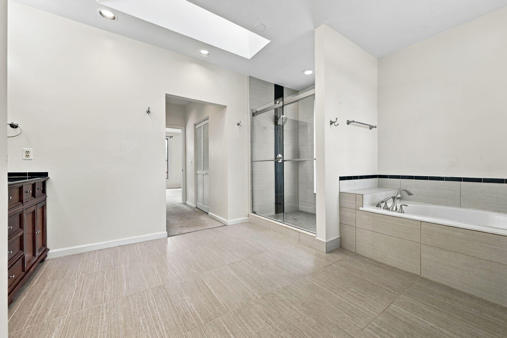 Master bathroom