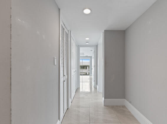 Hallway Leading to Master Bedroom (washer and dryer are down this hall)
