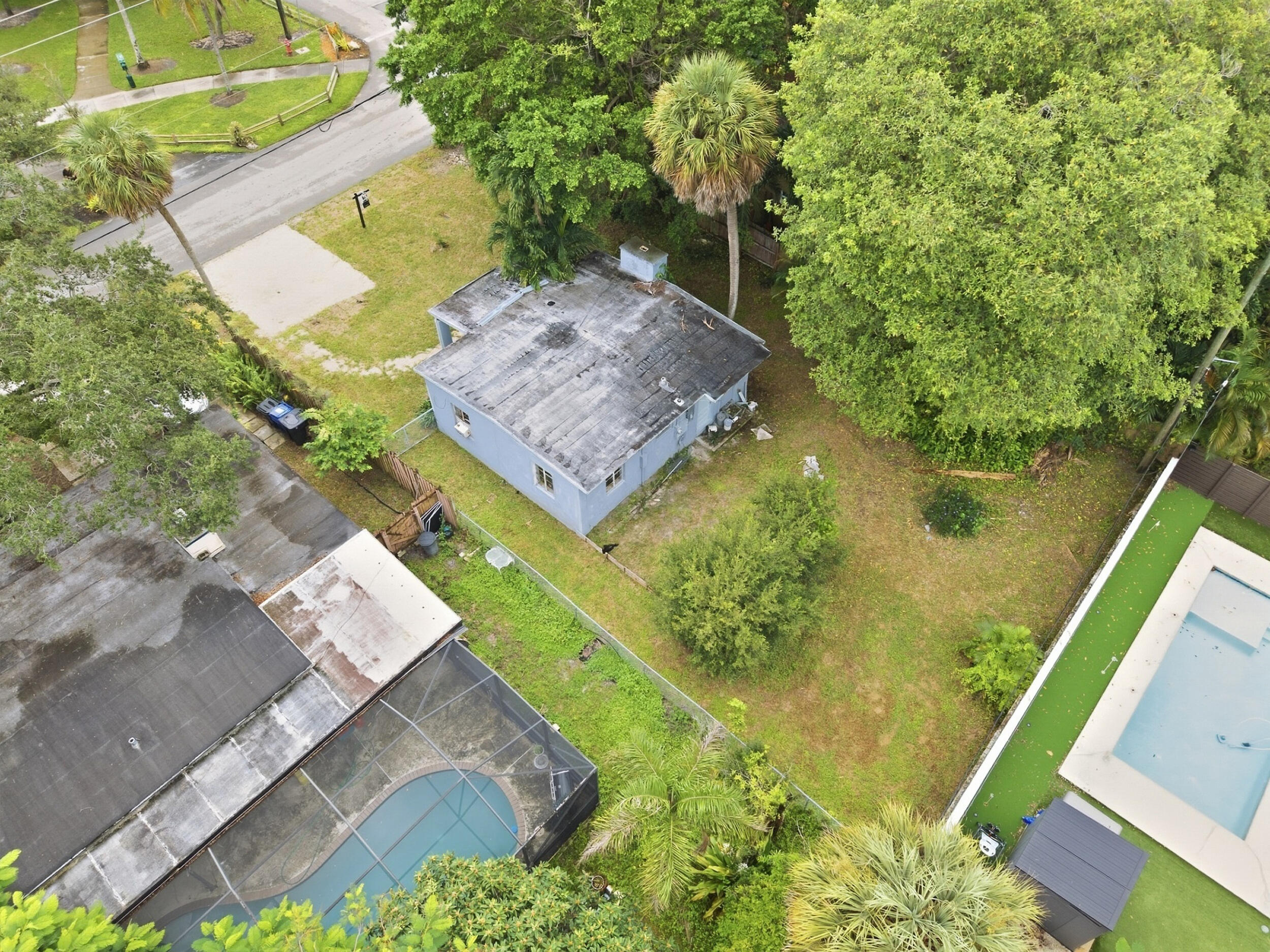 Aerial View of Lot