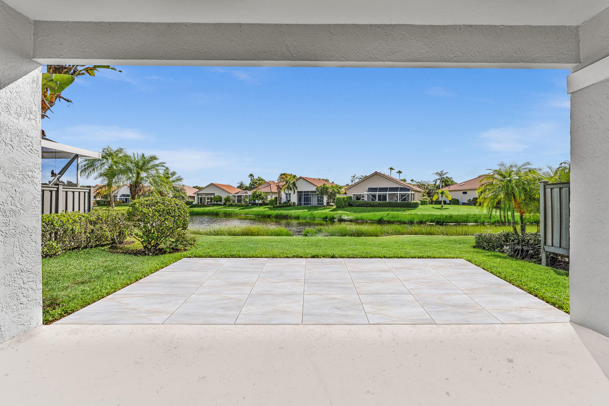 Expanded Patio w/ beautiful water views Expanded Patio w/ beautiful water views
