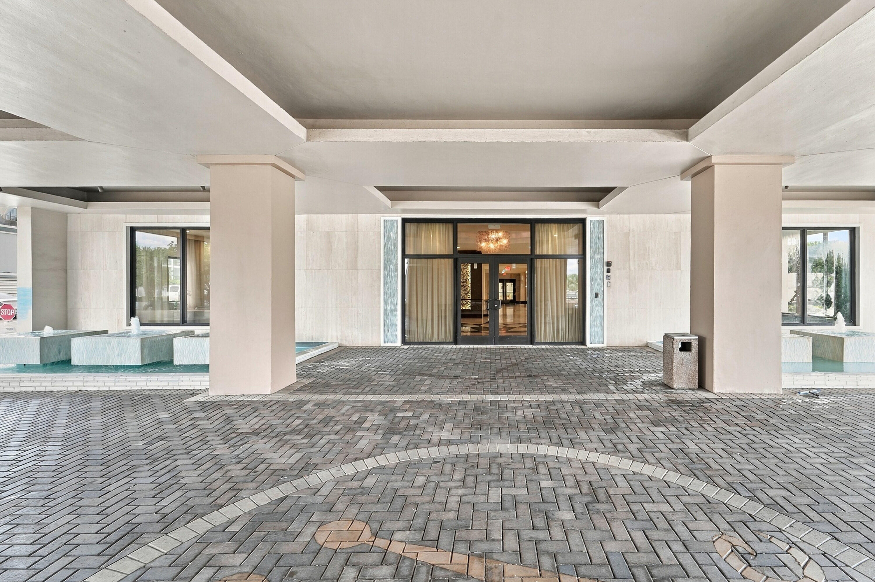 Front entrance