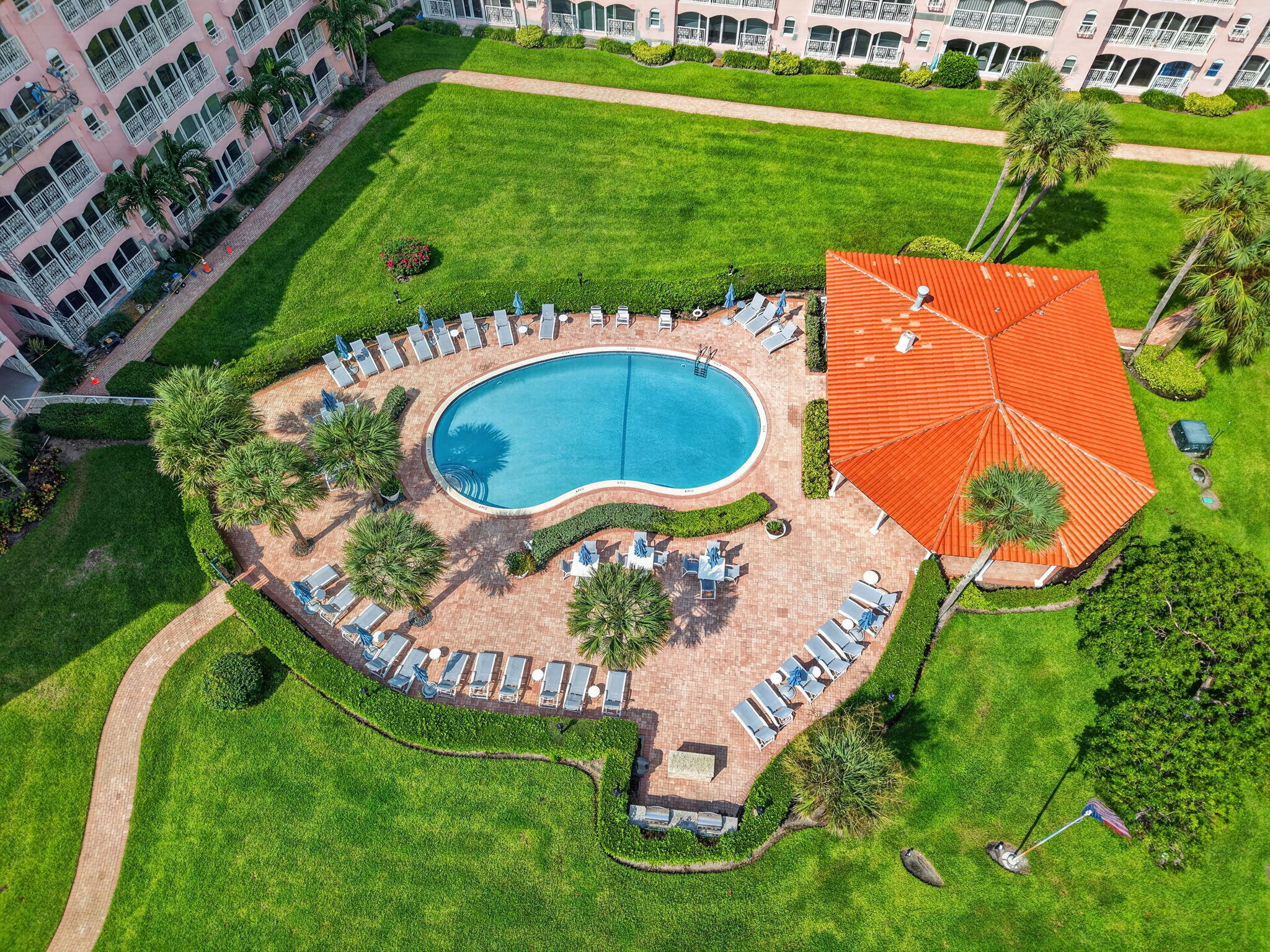 Pool and clubhouse